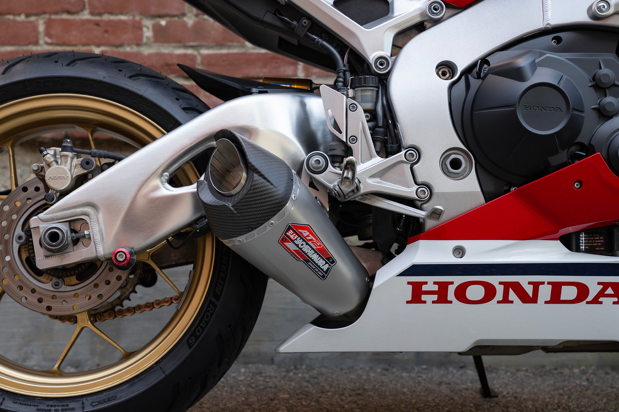 Yoshimura AT2 Street Slip-On Exhausts Honda CBR1000RR / SP / SP2 2017-2026