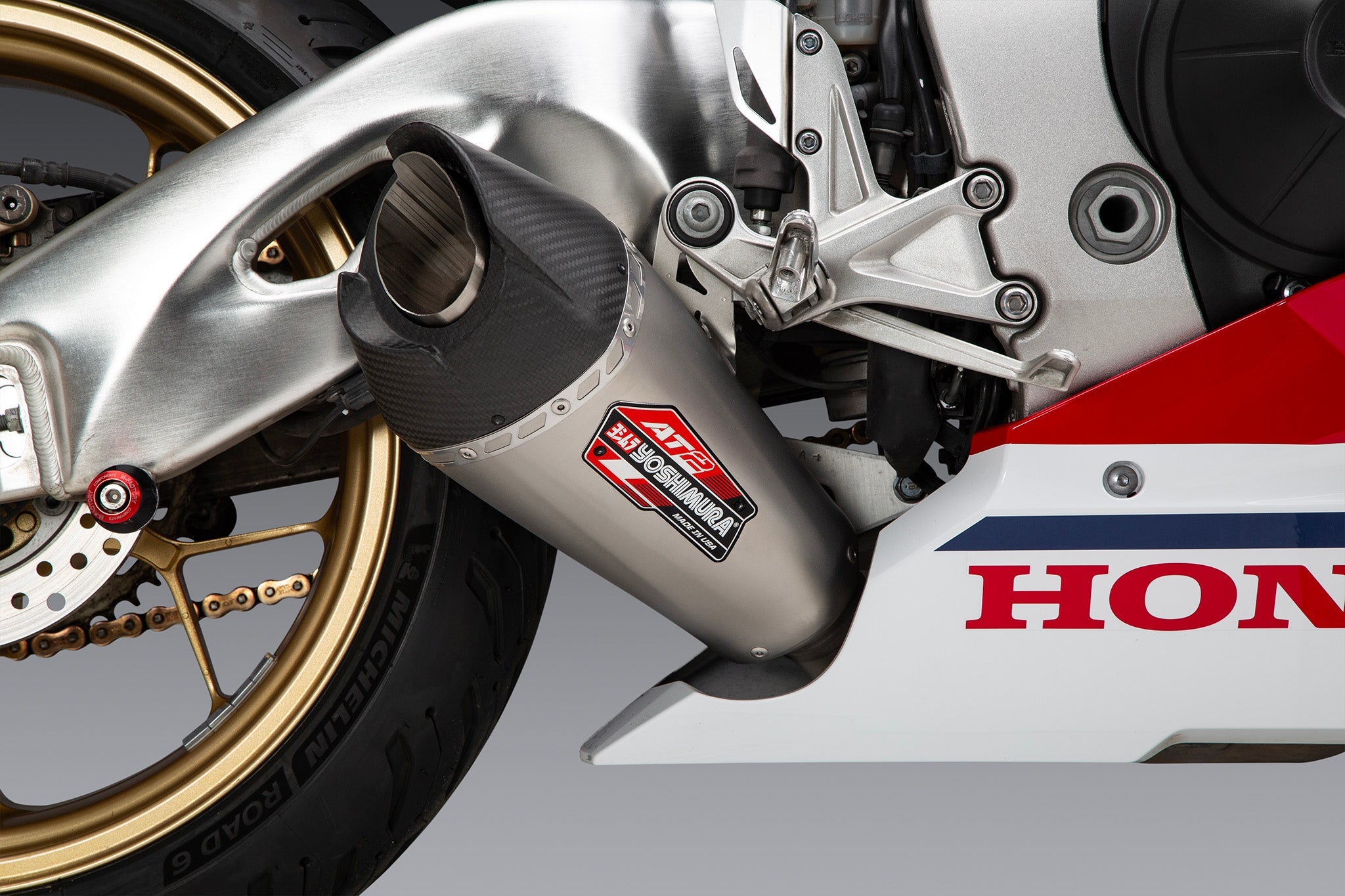 Yoshimura AT2 Street Slip-On Exhausts Honda CBR1000RR / SP / SP2 2017-2026