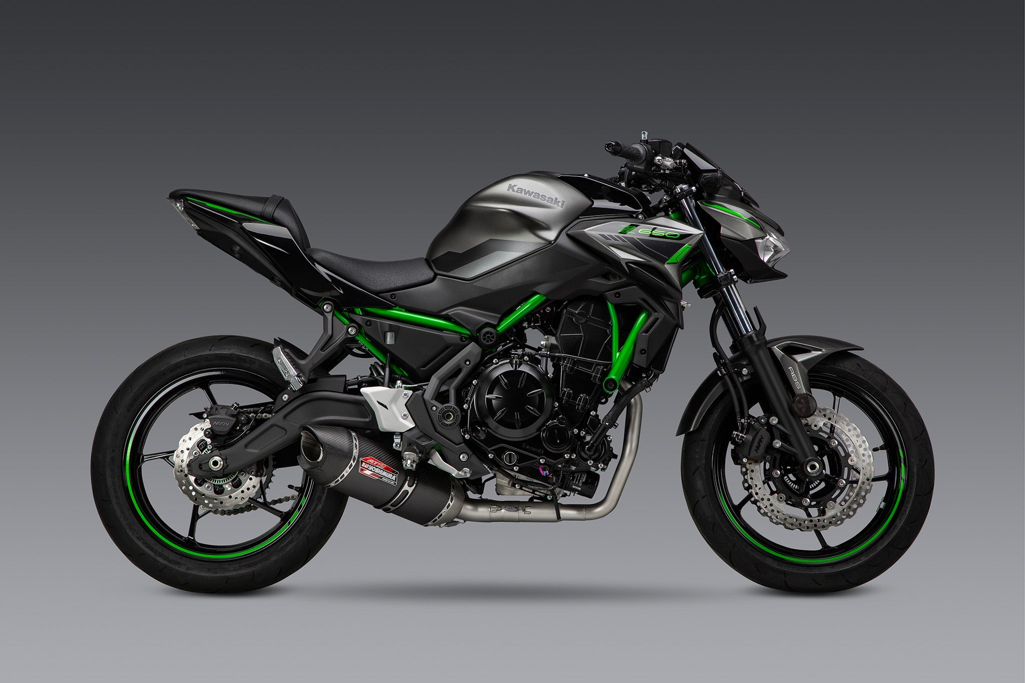 Yoshimura AT2 Race Exhaust System Kawasaki Ninja 650 / Z650 2017-2026