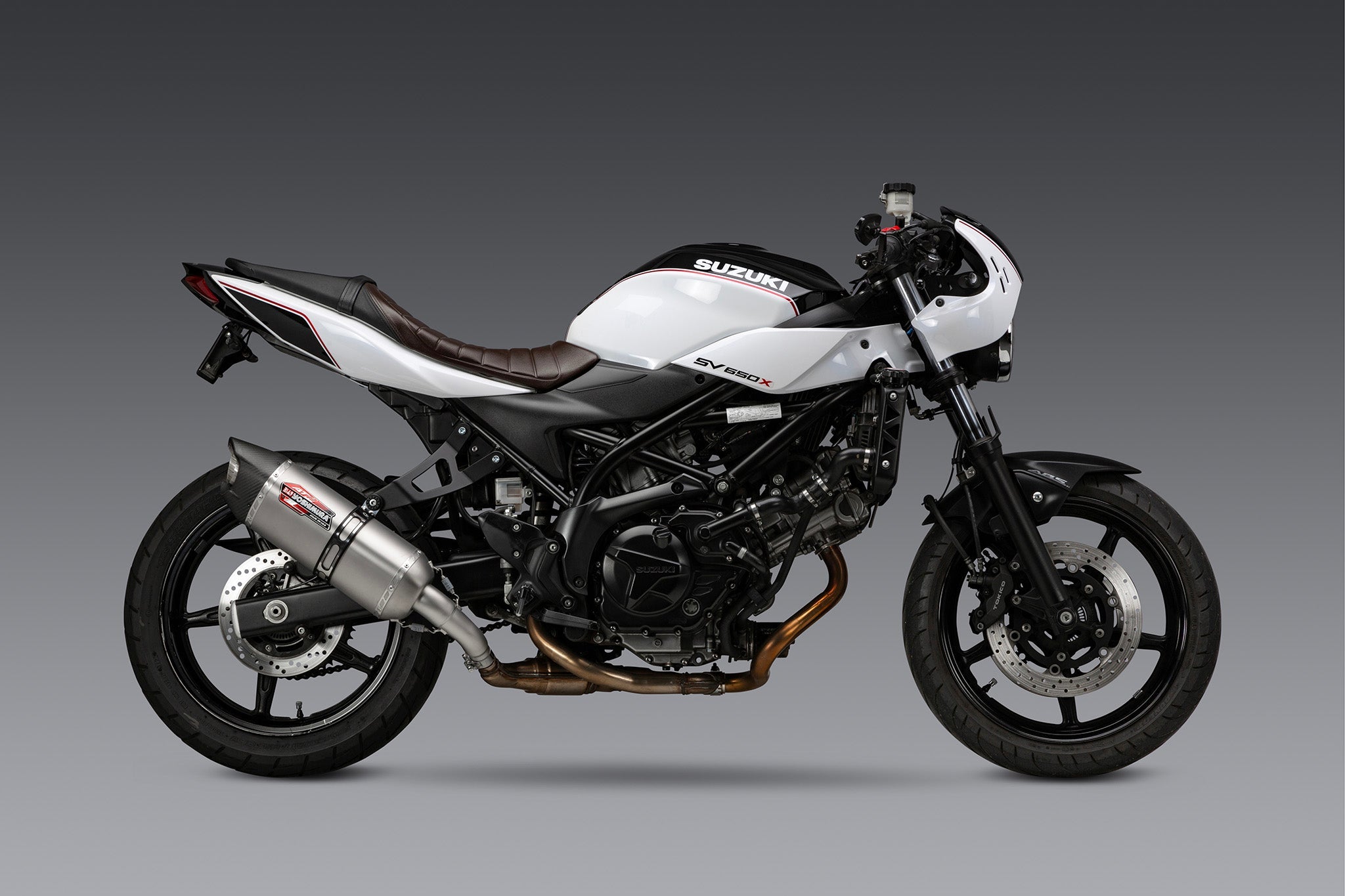 Yoshimura AT2 Street Slip-On Exhausts Suzuki SV650 / SV650X 2017-2025