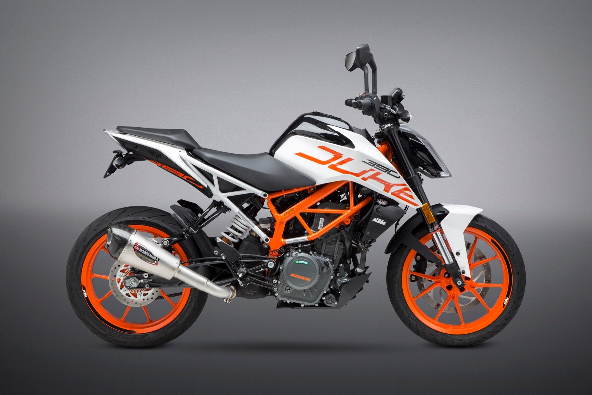 Yoshimura ALPHA-T Works Street Slip-On Exhaust KTM 390 Duke / RC390 2017-2020