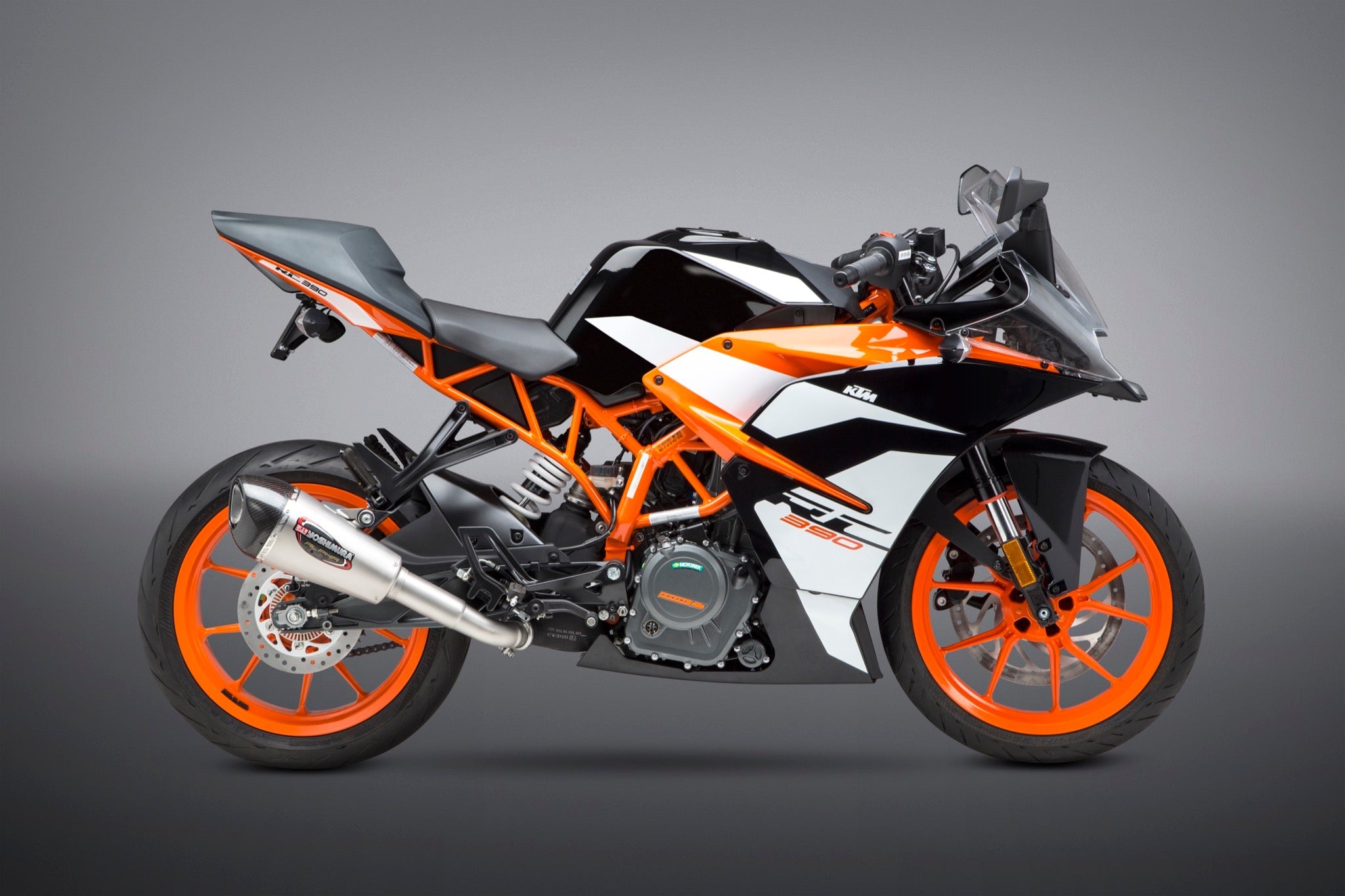 Yoshimura ALPHA-T Works Street Slip-On Exhaust KTM 390 Duke / RC390 2017-2020
