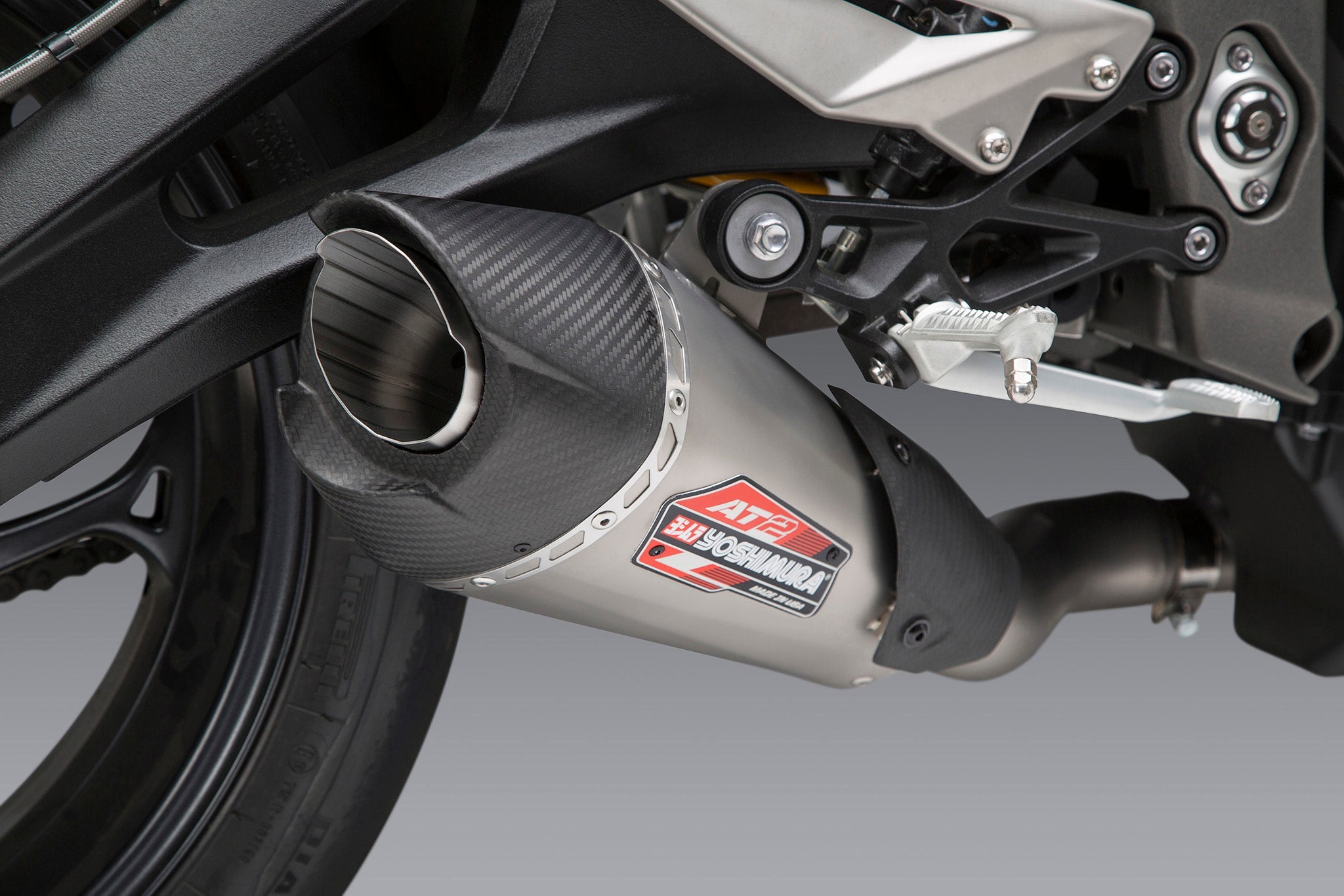 Yoshimura AT2 Street Slip-On Exhaust Triumph 765 S / R / RS