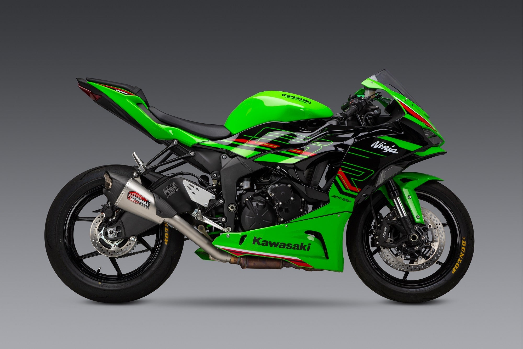 Yoshimura AT2 Street Slip-On Exhausts Kawasaki Ninja ZX6R / ZX636 2024-2026
