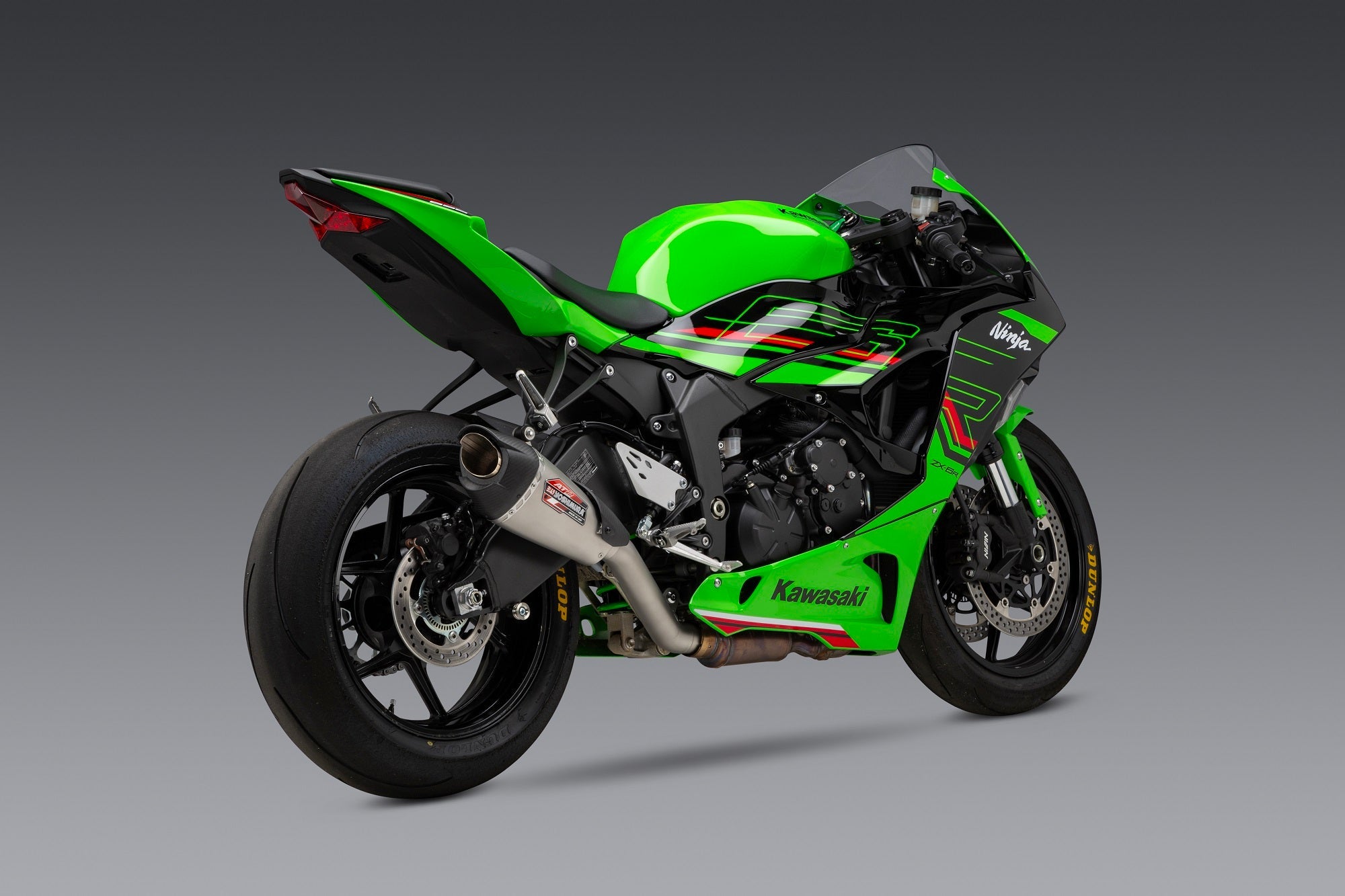Yoshimura AT2 Street Slip-On Exhausts Kawasaki Ninja ZX6R / ZX636 2024-2026
