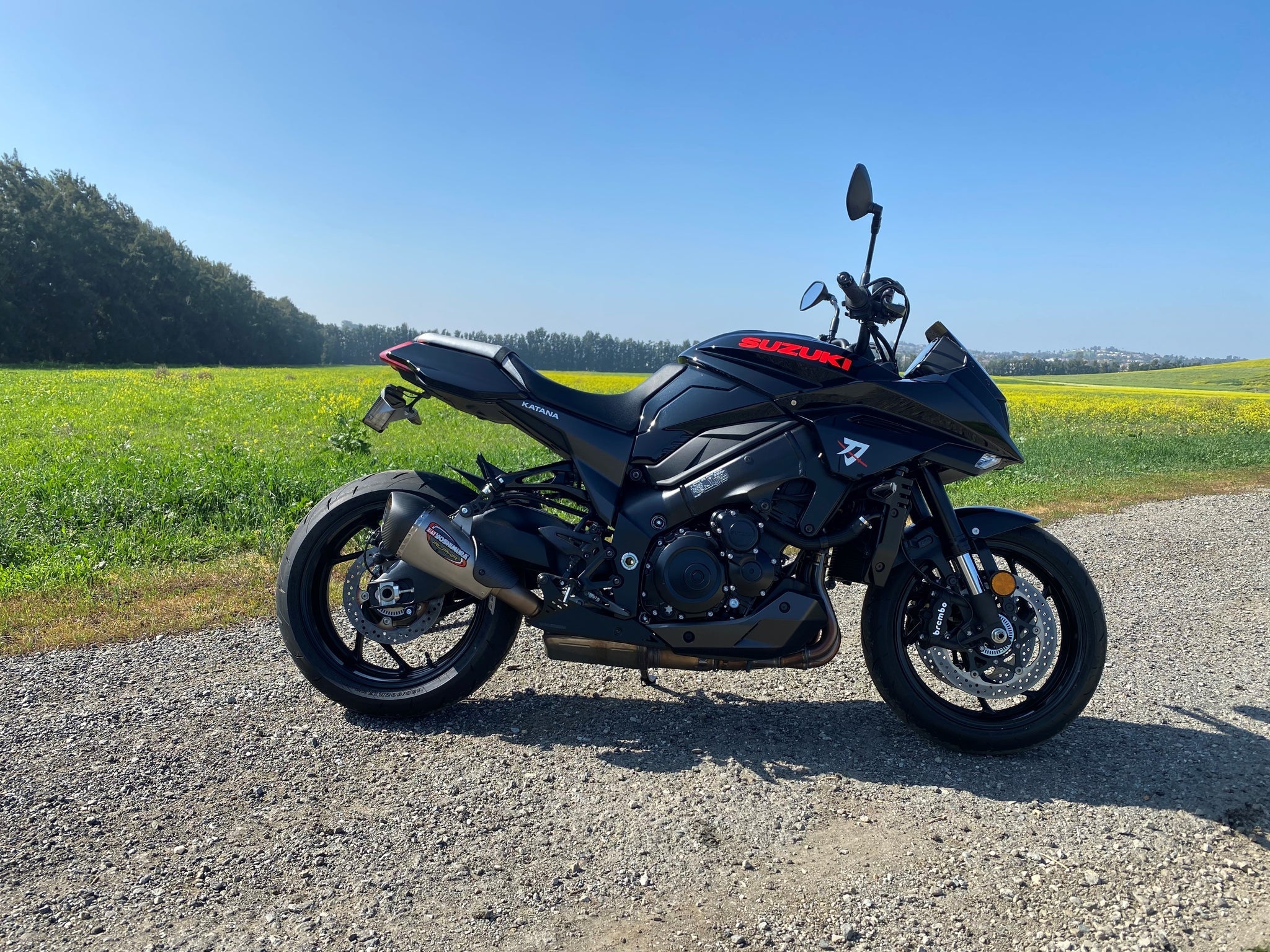 Yoshimura ALPHA-T Works Street Slip-On Exhaust Suzuk Katana 2020