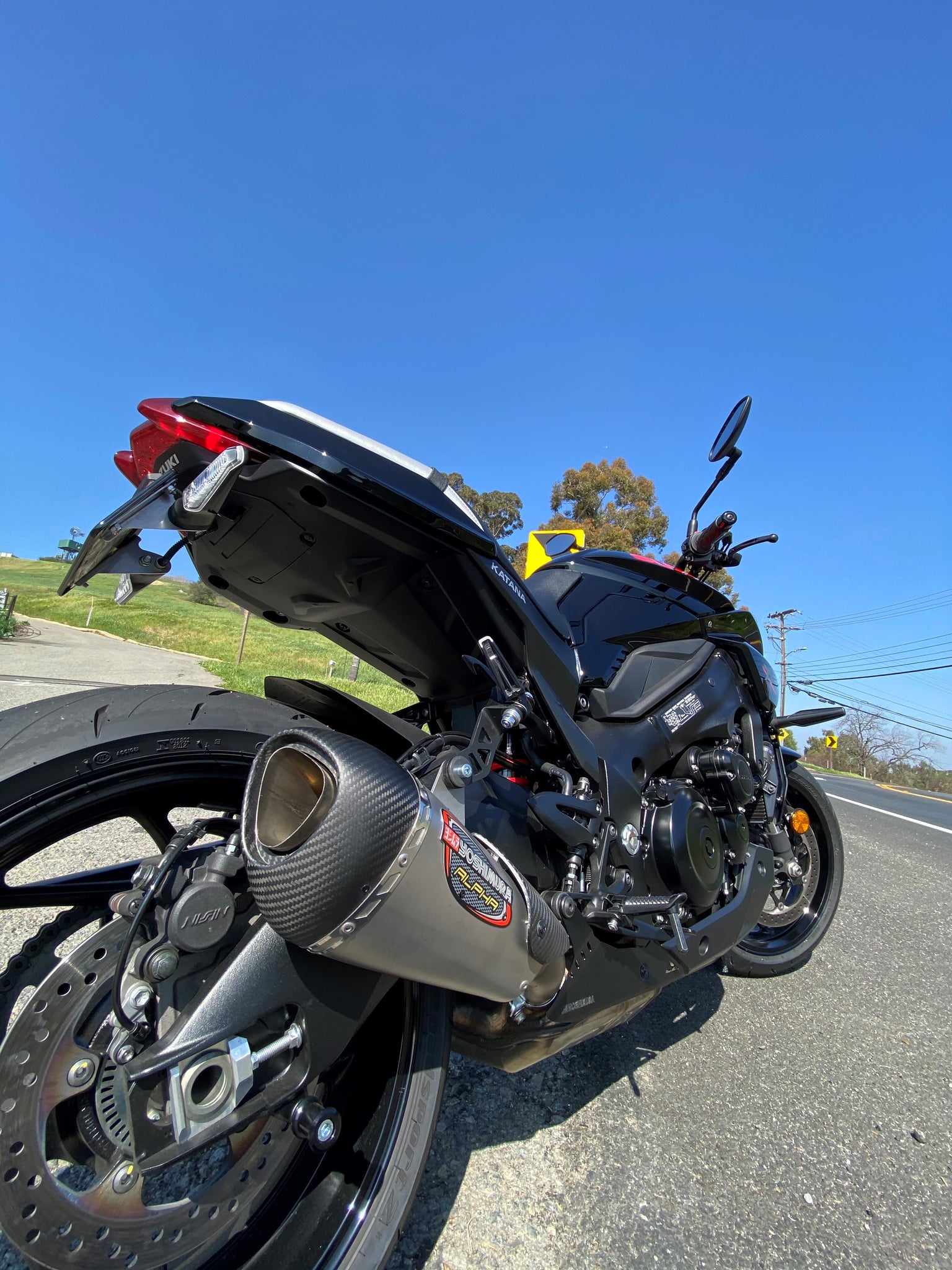 Yoshimura ALPHA-T Works Street Slip-On Exhaust Suzuk Katana 2020