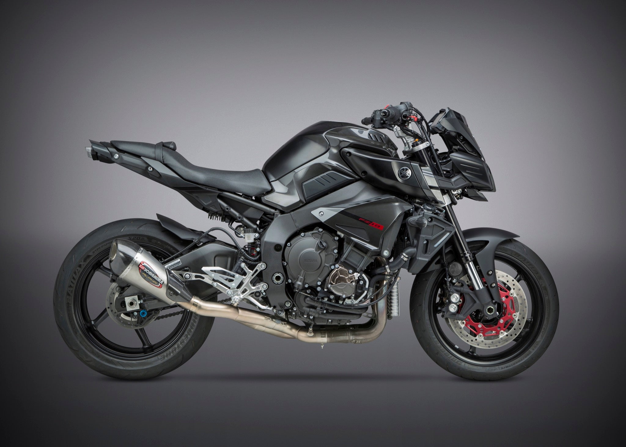 Yoshimura ALPHA-T Works Race Slip-On Exhaust Yamaha FZ-10 / MT-10 2017-2021