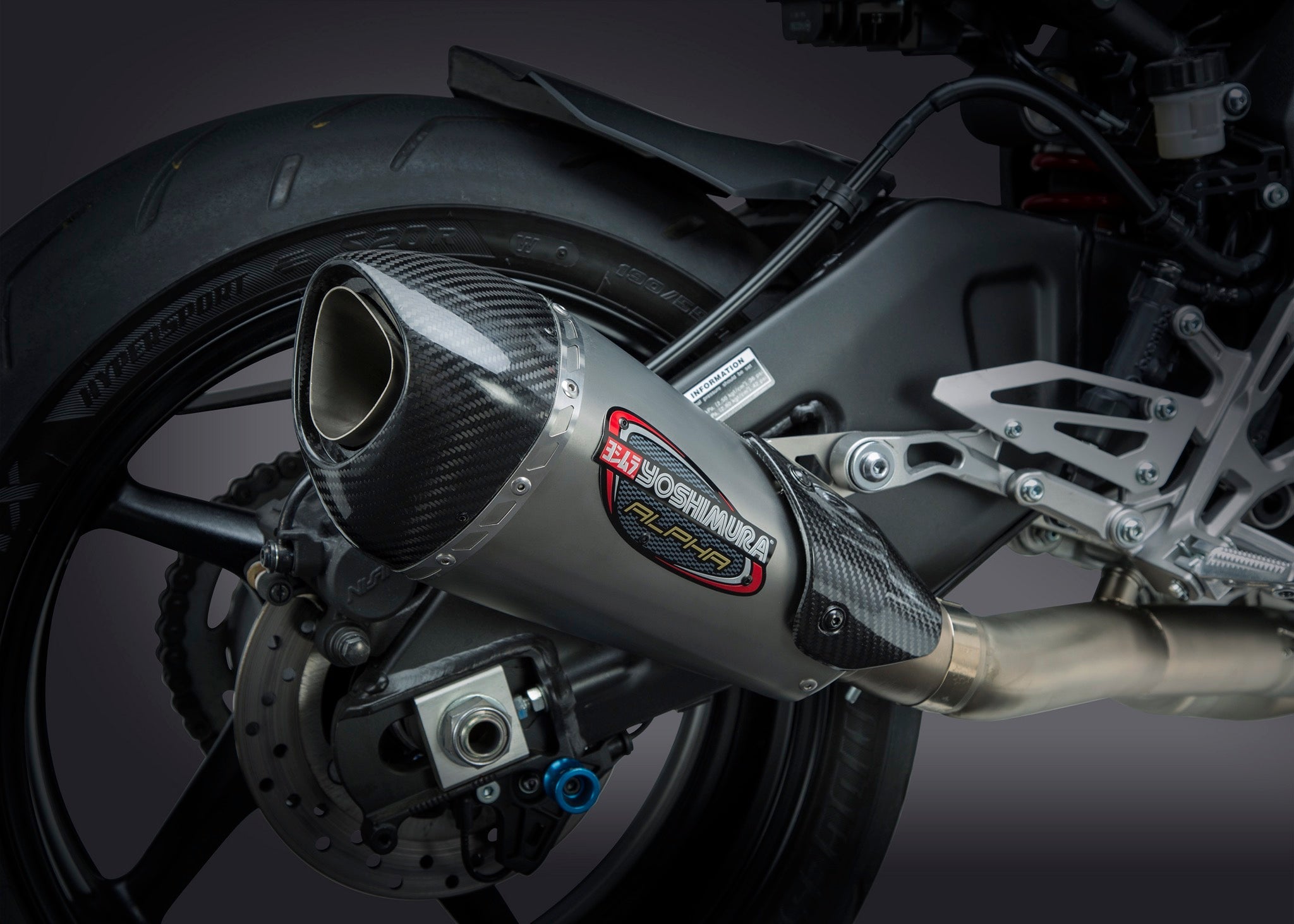 Yoshimura ALPHA-T Works Race Slip-On Exhaust Yamaha FZ-10 / MT-10 2017-2021
