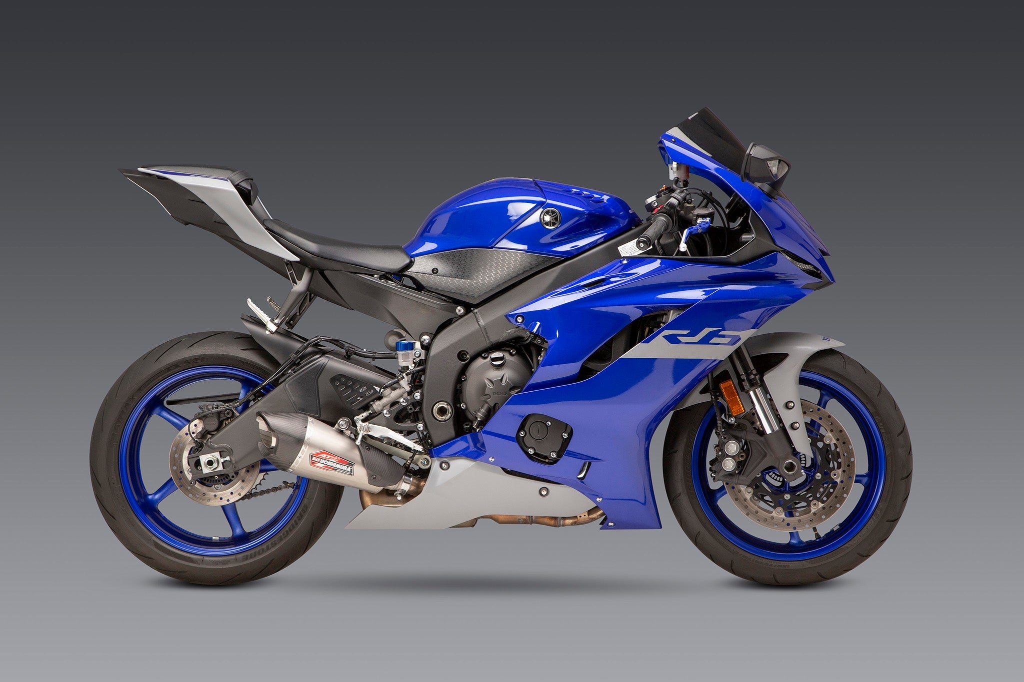 Yoshimura AT2 Street Slip-On Exhaust Yamaha R6 2006-2020