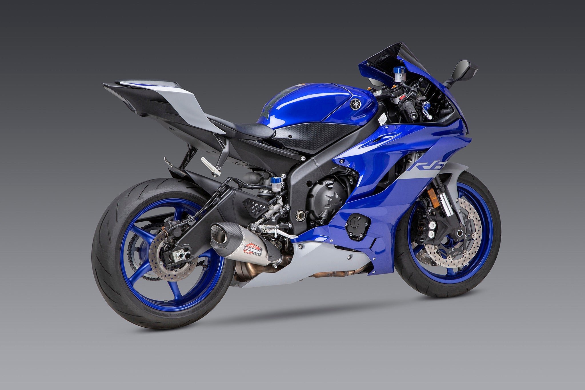 Yoshimura AT2 Street Slip-On Exhaust Yamaha R6 2006-2020