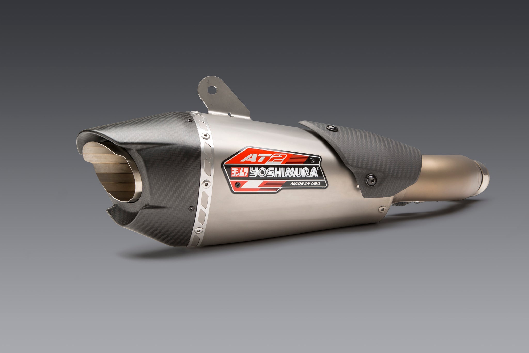 Yoshimura AT2 Street Slip-On Exhaust Kawasaki Z900 2017-2024