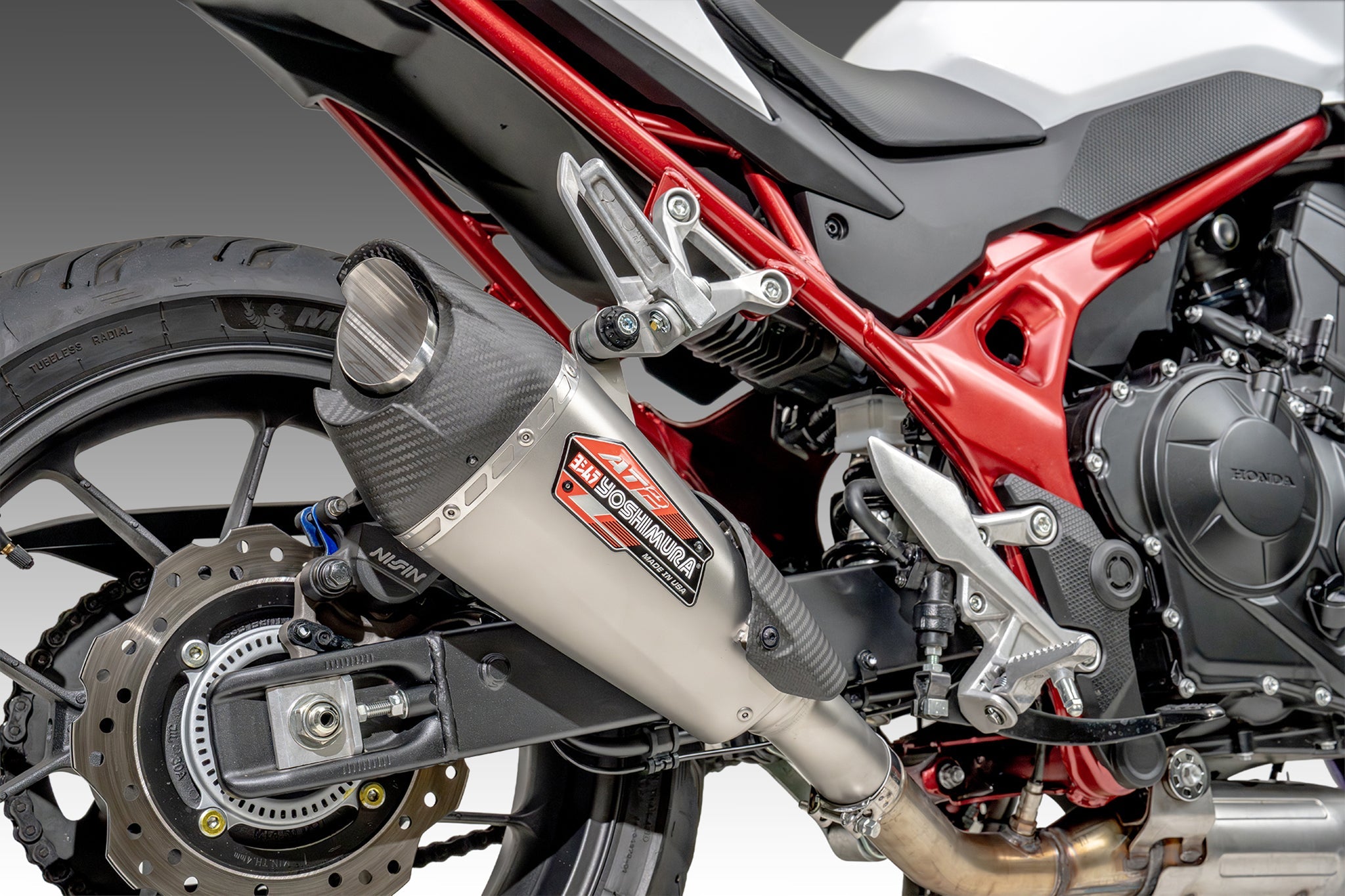 Yoshimura AT2 Street Slip-On Exhausts Honda CB750 Hornet 2025-2026