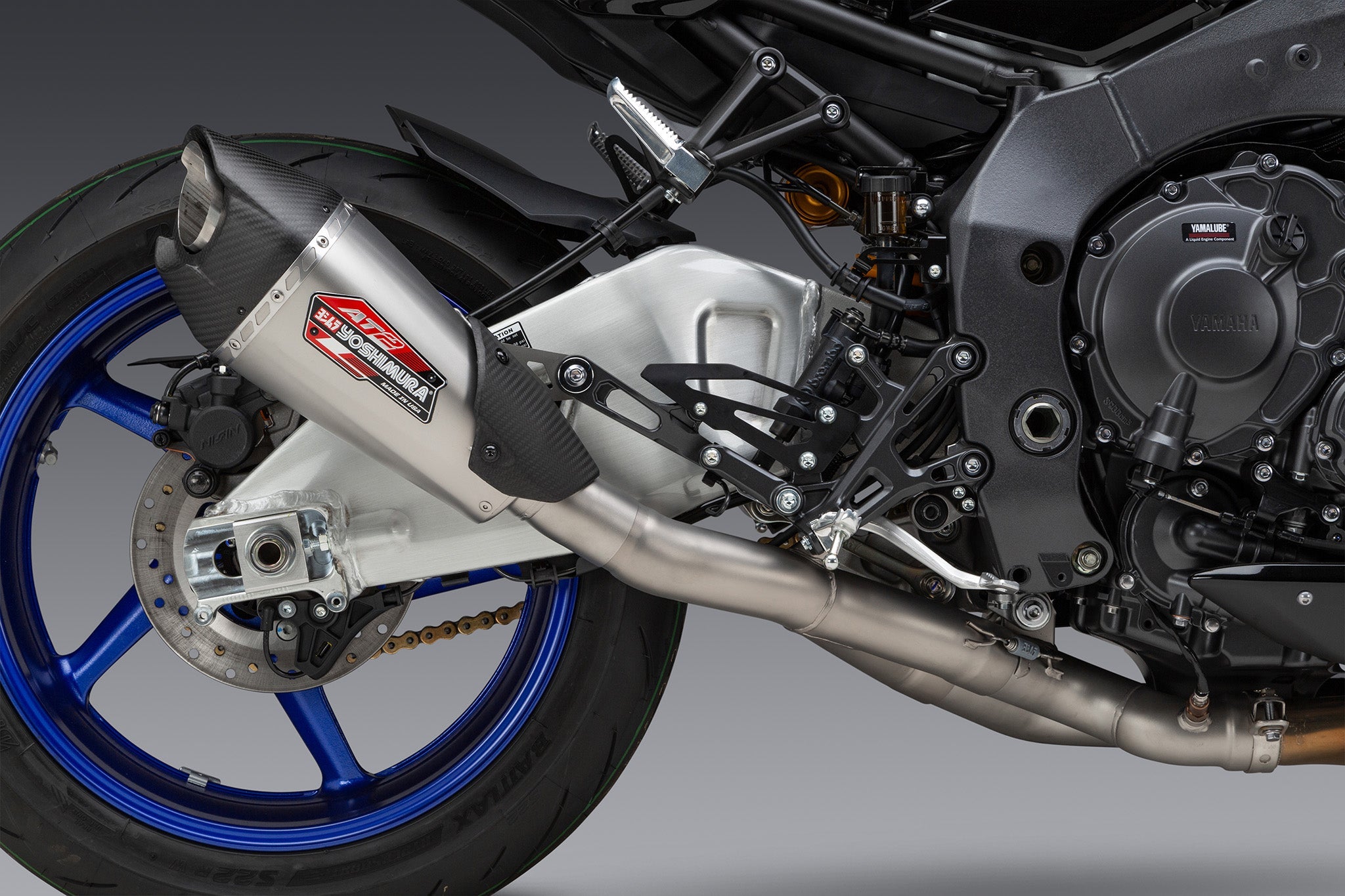 Yoshimura AT2 3/4 Race Slip-On Exhaust Yamaha MT-10 / SP 2022-2026