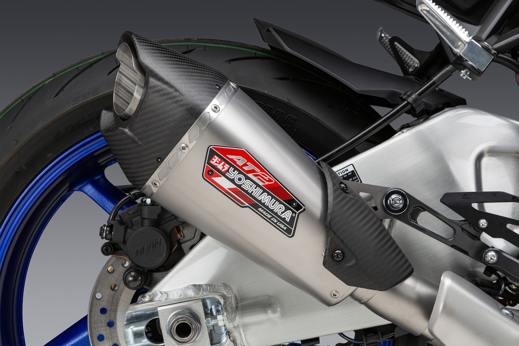 Yoshimura AT2 Street Slip-On Exhaust Yamaha MT-10 / SP 2022-2026