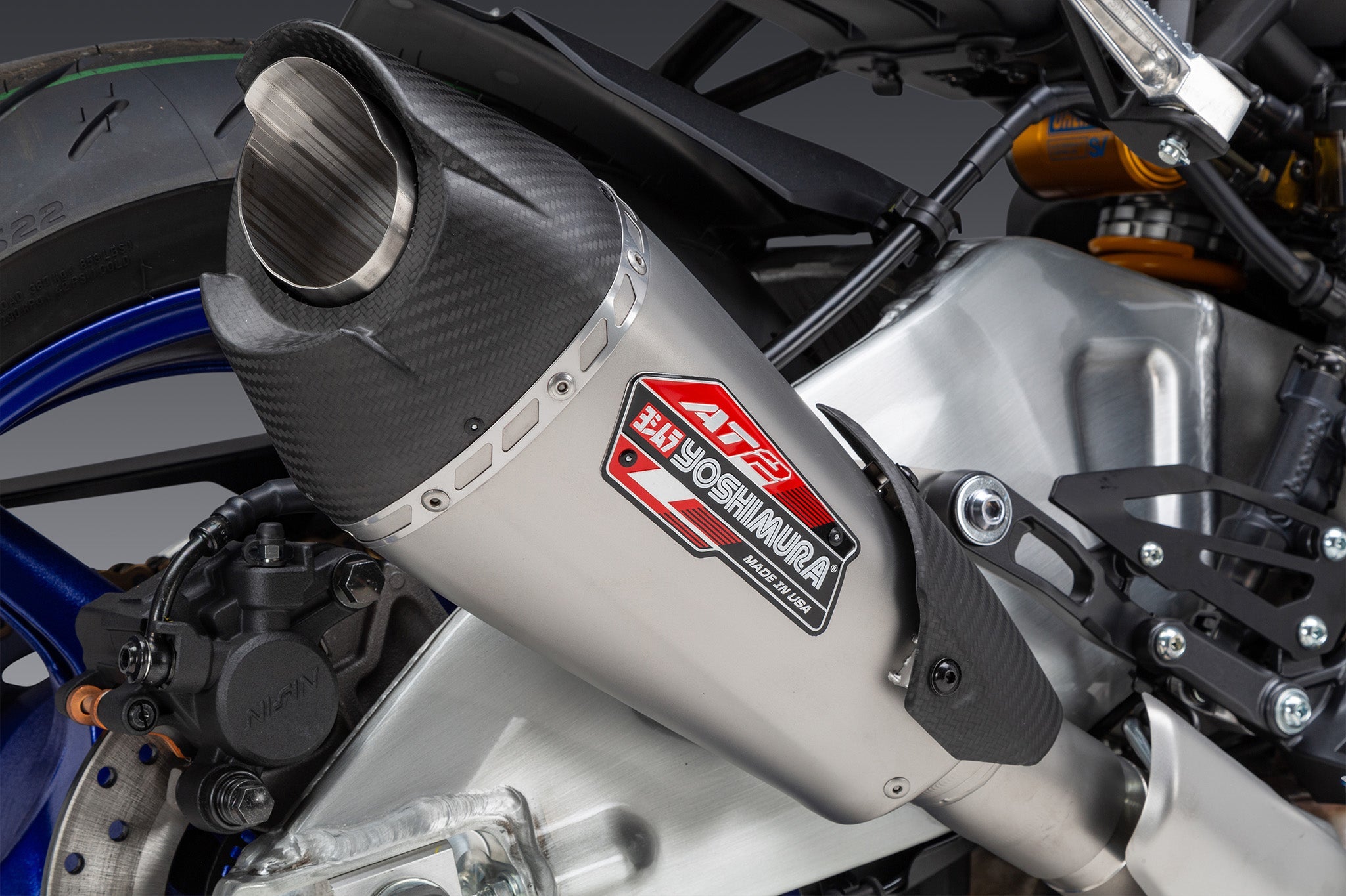 Yoshimura AT2 Street Slip-On Exhaust Yamaha MT-10 / SP 2022-2026