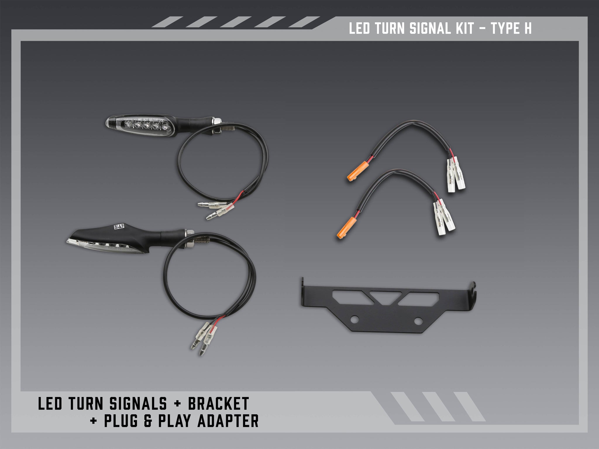Yoshimura LED Signal Kit For V2 Fender Eliminator Kit Honda