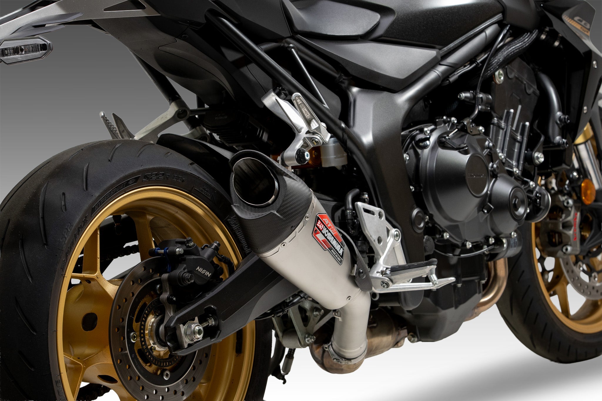 Yoshimura AT2 Street Slip-On Exhausts Honda CB1000 SP Hornet 2025-2026