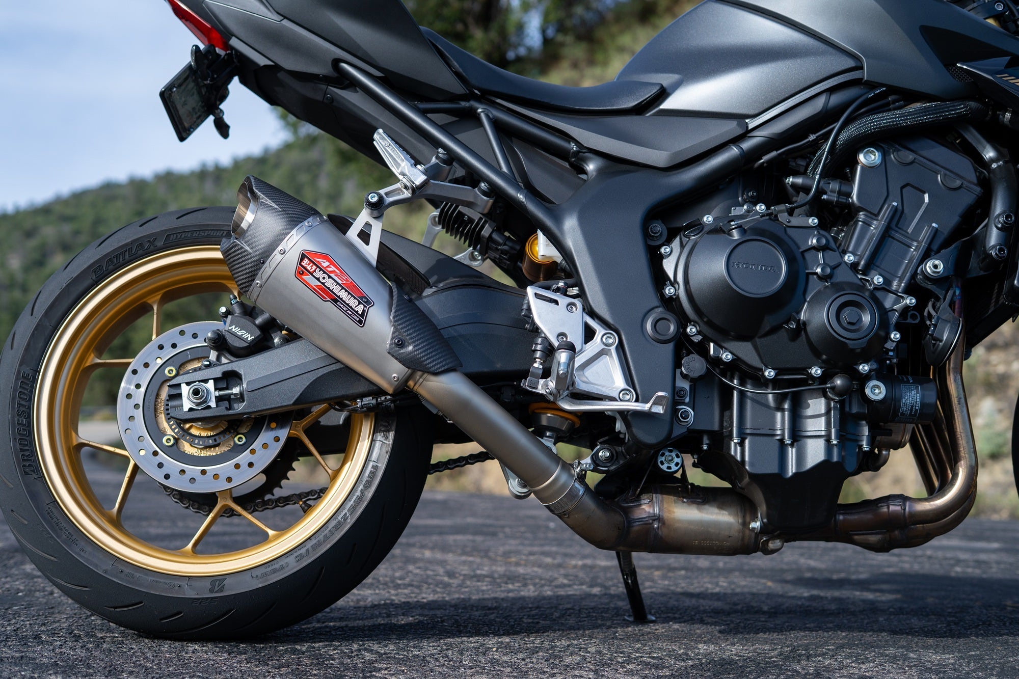 Yoshimura AT2 Street Slip-On Exhausts Honda CB1000 SP Hornet 2025-2026