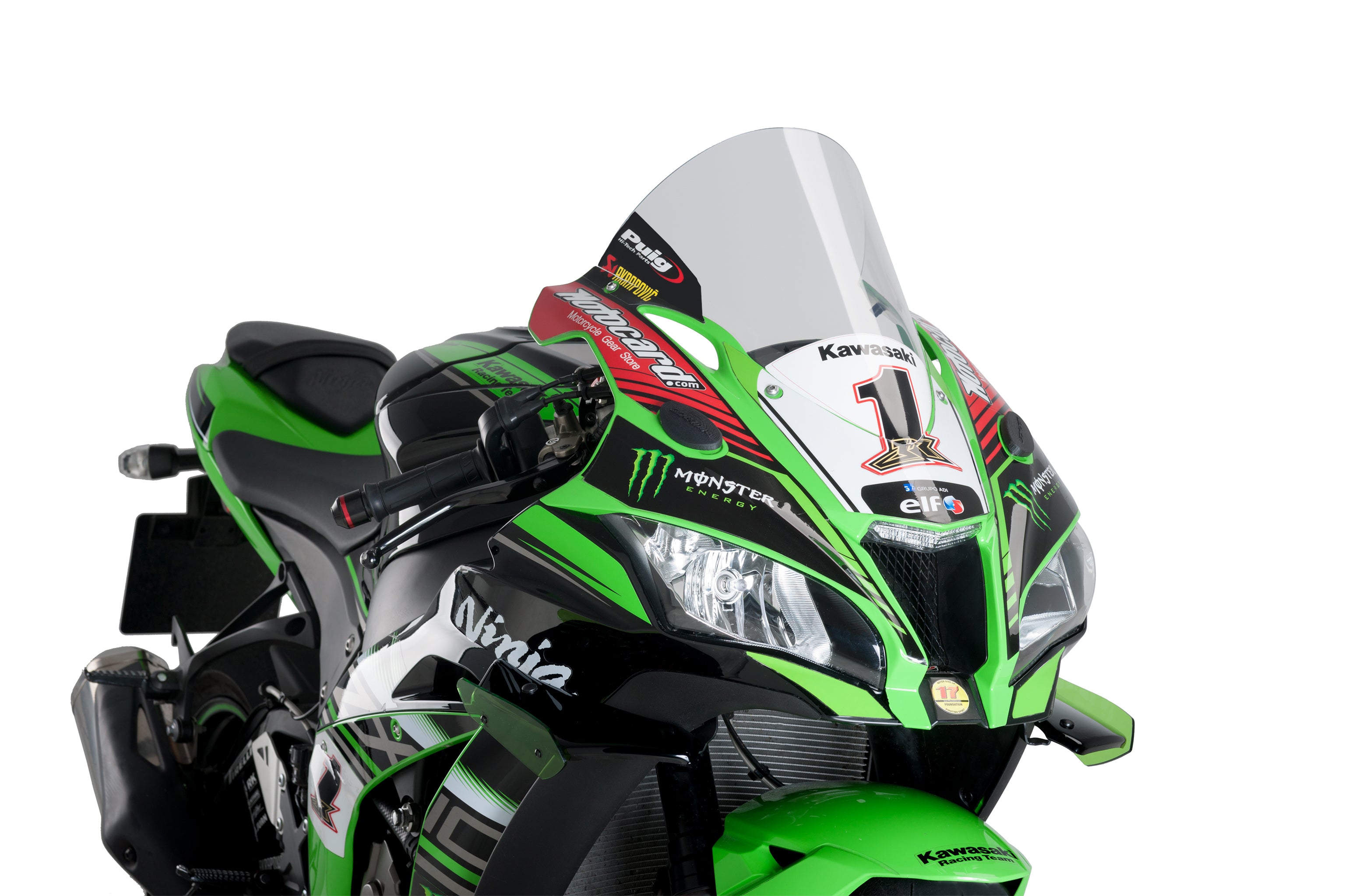 Puig R-Racer Windscreen Kawasaki ZX10R 2016-2020