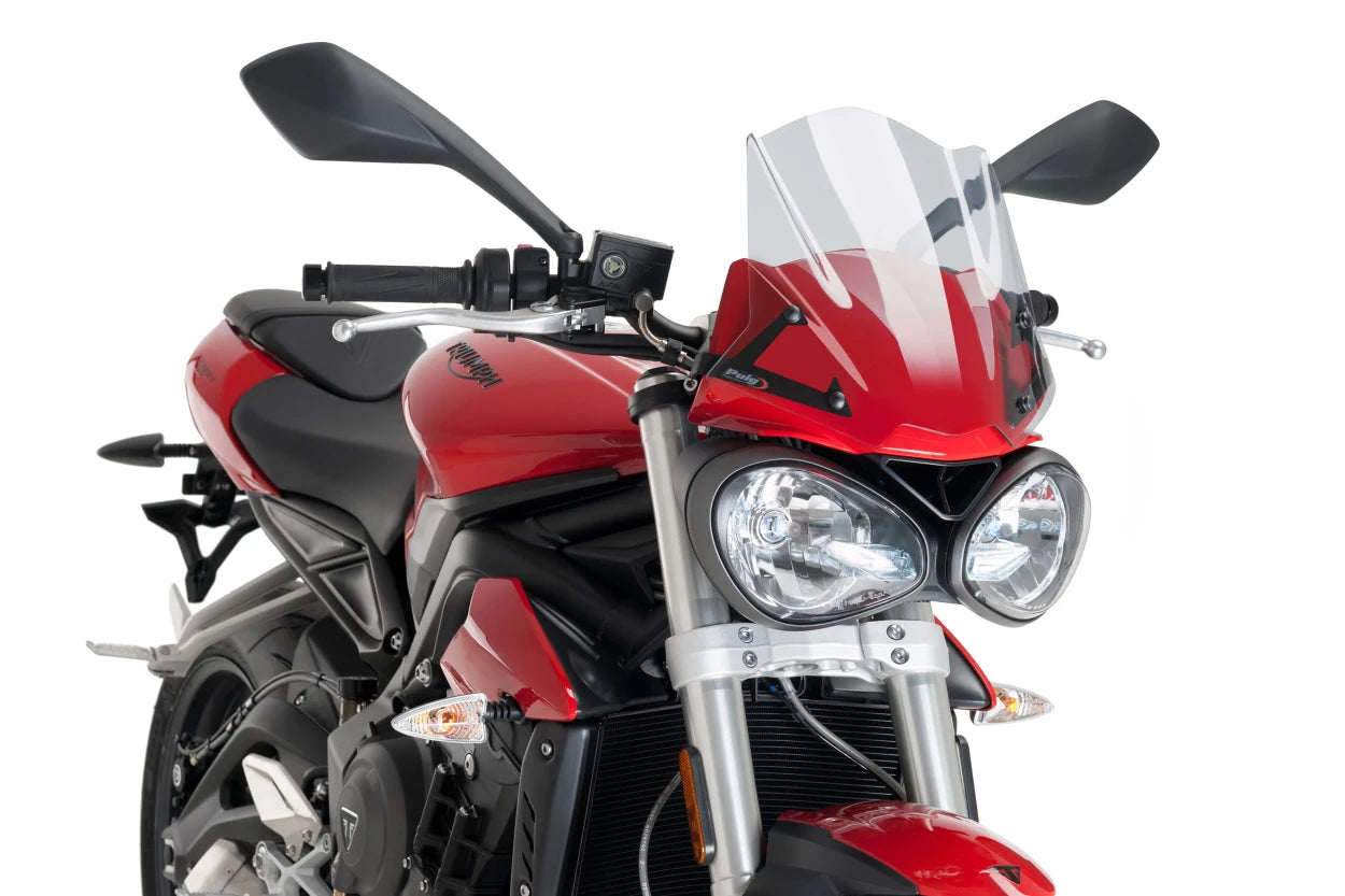 Puig Naked New Generation Windscreen Triumph Street Triple 765 S 2017-2019