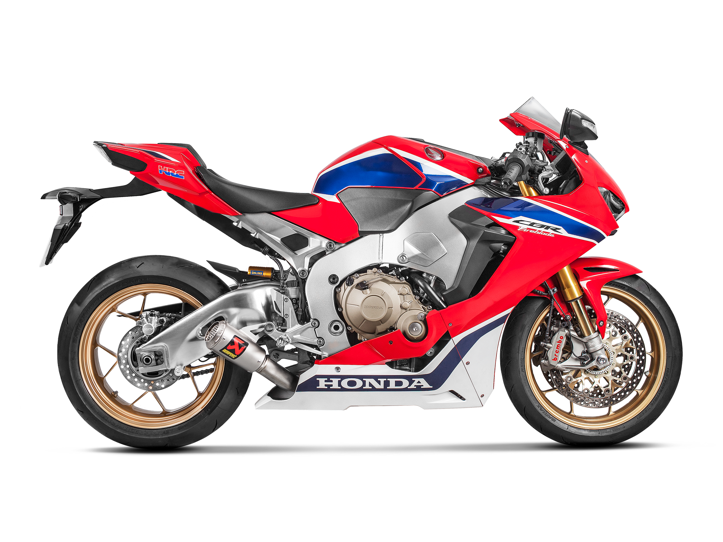 Akrapovic GP Slip-On Exhaust Honda CBR1000RR / SP / SP2 2017-2026
