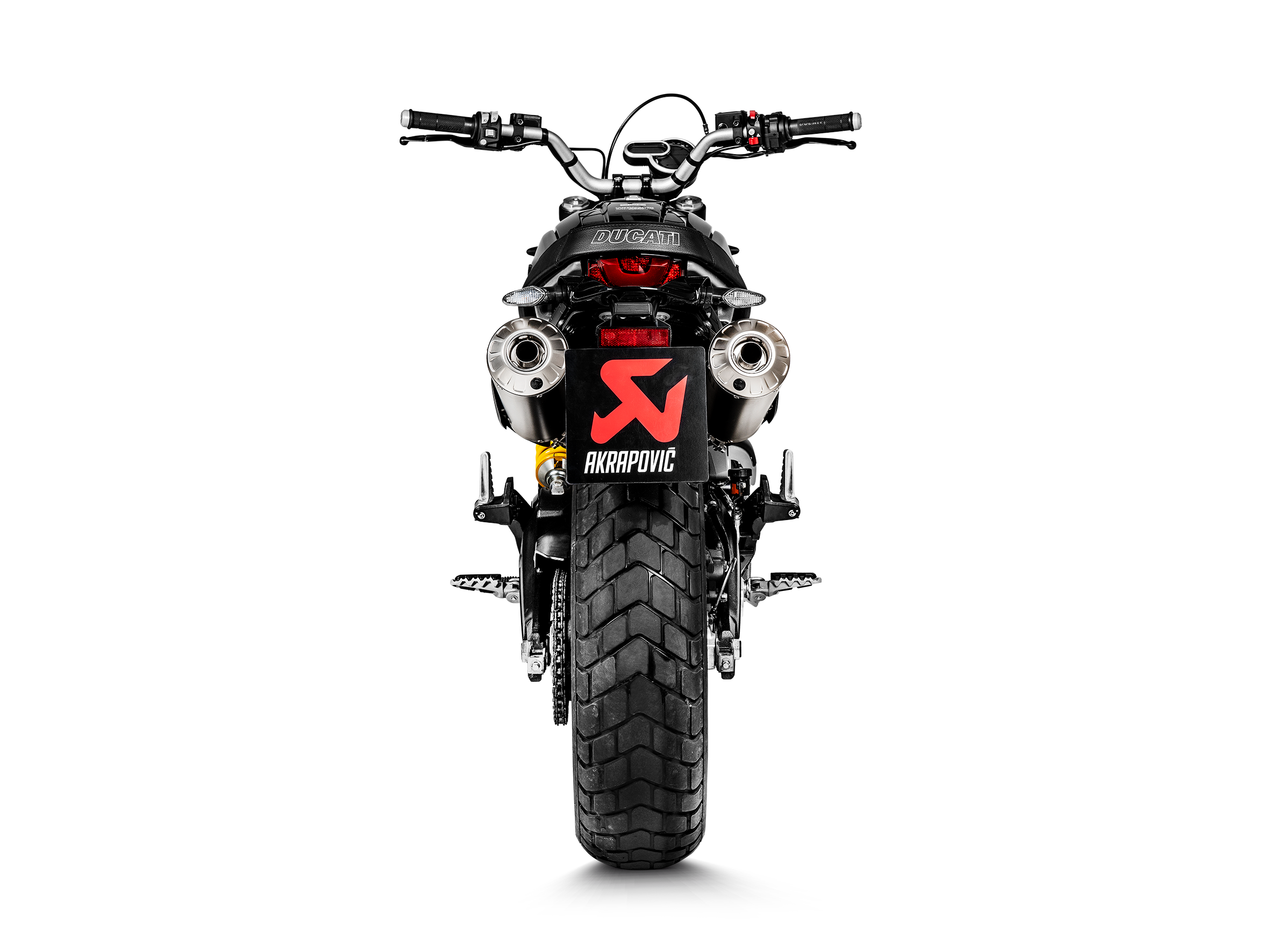 Akrapovic Slip-On Exhaust Ducati Scrambler 1100 2018-2020