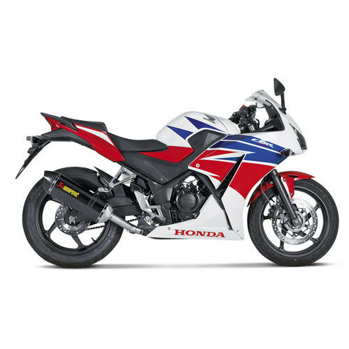 Akrapovic Carbon Fiber Slip-On Line Muffler for 2014 - 2016  Honda CBR300R