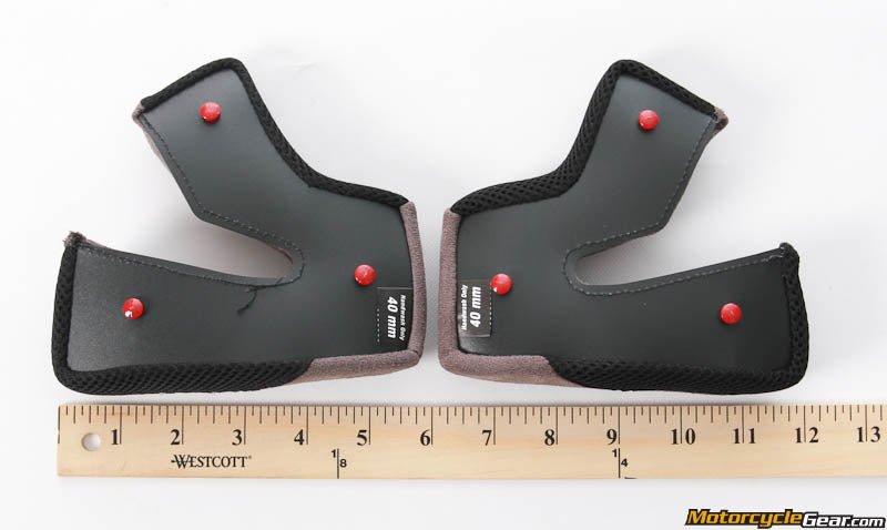 bell adrenaline bike helmet replacement pads Bell Cheek Pads For MX-9 Adventure Helmets — Motorcycle Gear