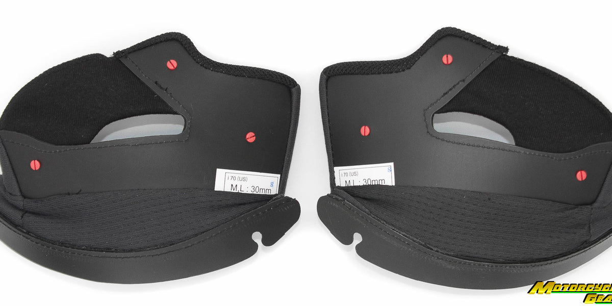 full set of pads for hjc cl max ii helmet HJC i70 Cheek Pads