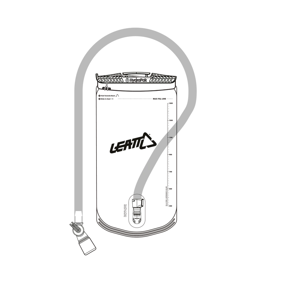 Leatt Bladder HydraPak 1.5L Vertical with tube - Degree bite valve
