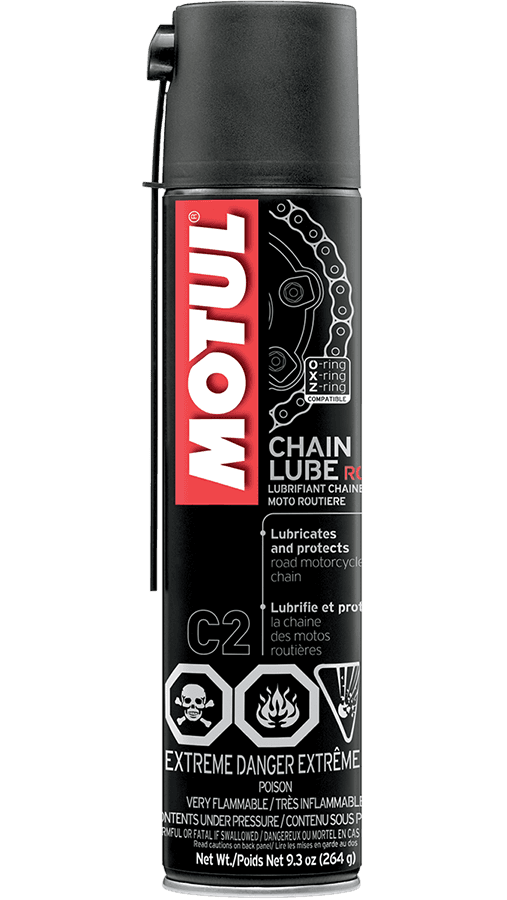 Motul Road Chain Lube ~ 3605-0039; Black, Size 9.3oz (BK9OZ)