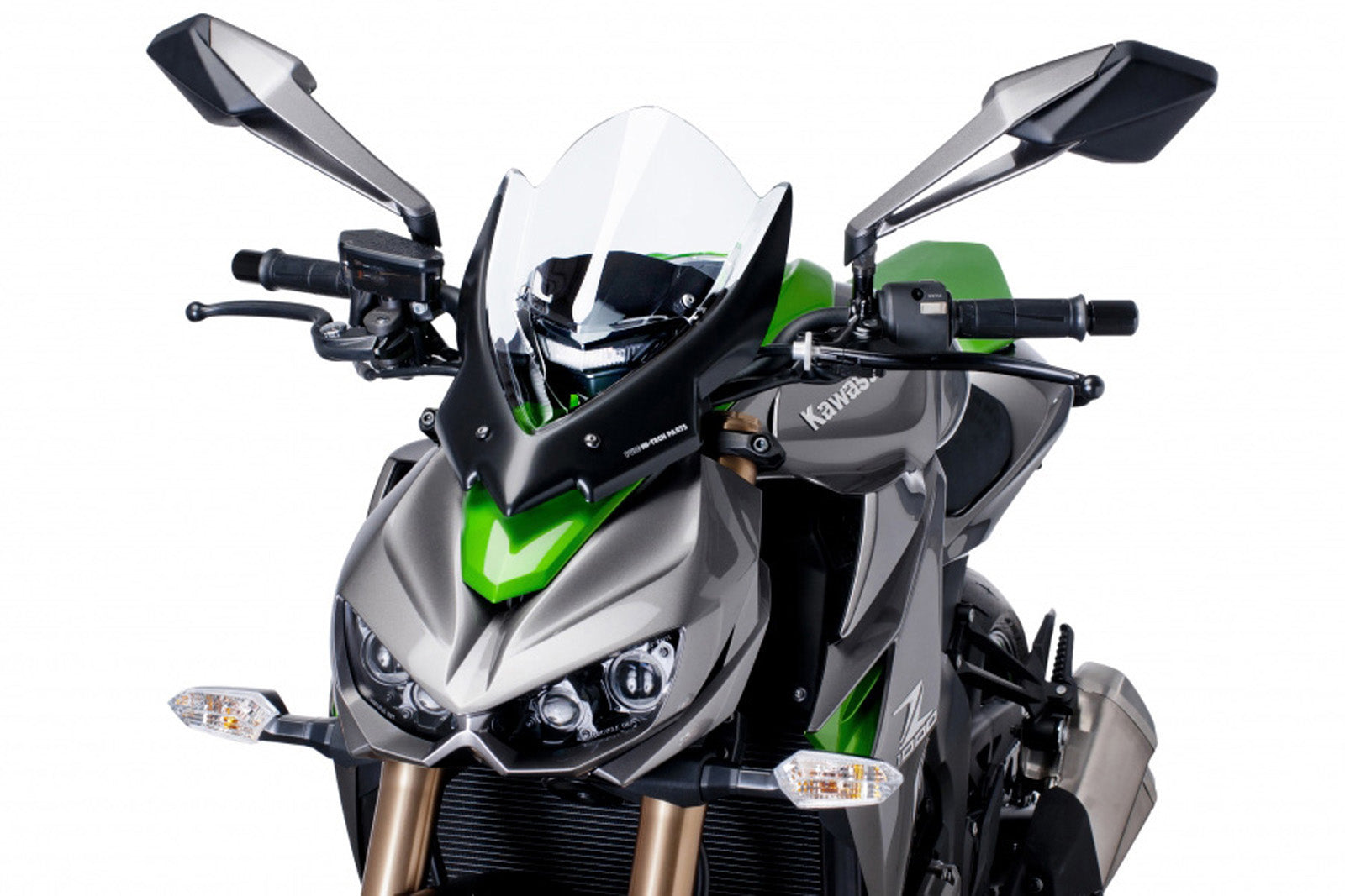 Puig Touring Naked New Generation Windscreen Kawasaki Z1000 2014-2016
