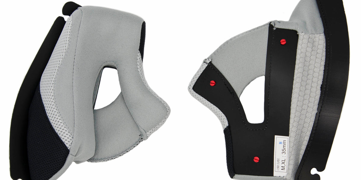 HJC Cheek Pads for i50 Helmets Grey / XS 50MM