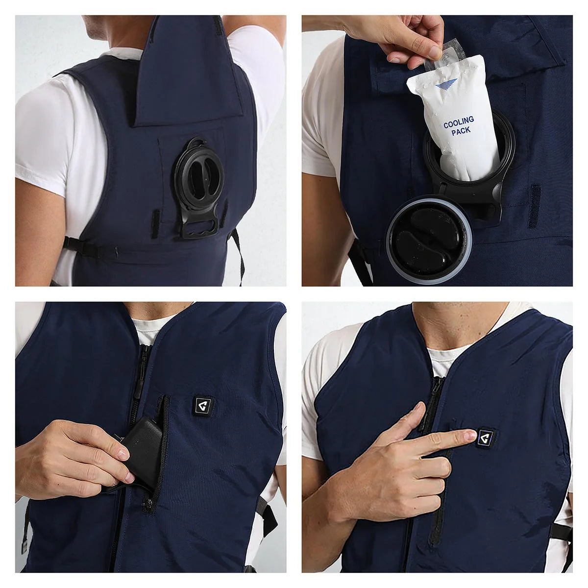 Gerbing 5V Touch Button Circulatory Cooling Vest