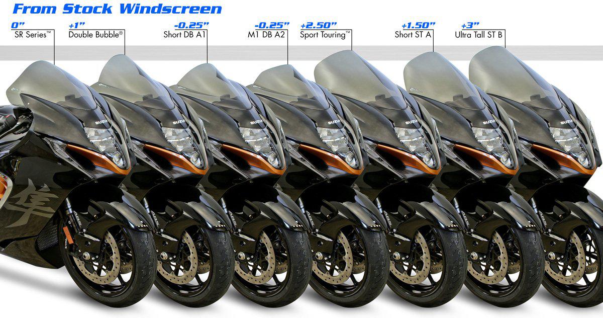 Zero Gravity Sport Touring Windscreen Suzuki Hayabusa 2022-2026