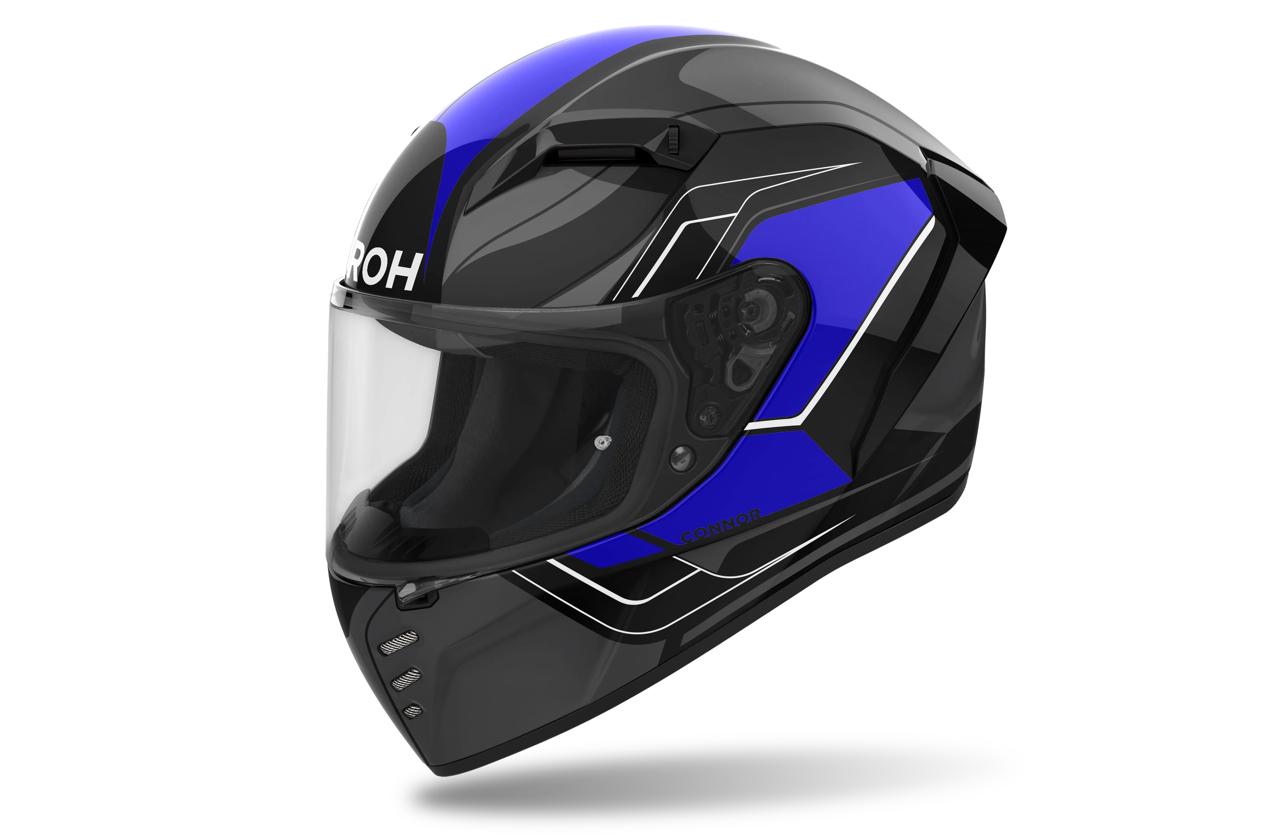 airoh blue helmet GP 800 SWAIN Carbon Full Face ECE 22.06 Among the Commander 2s great innovations features are the ASN and AEFR systems Airoh Aviator 3 AMS plus