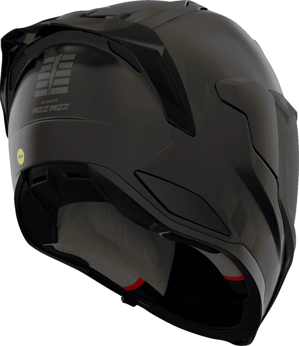 ICON Ultraflite Helmet - Rizz Rizz - MIPS - White