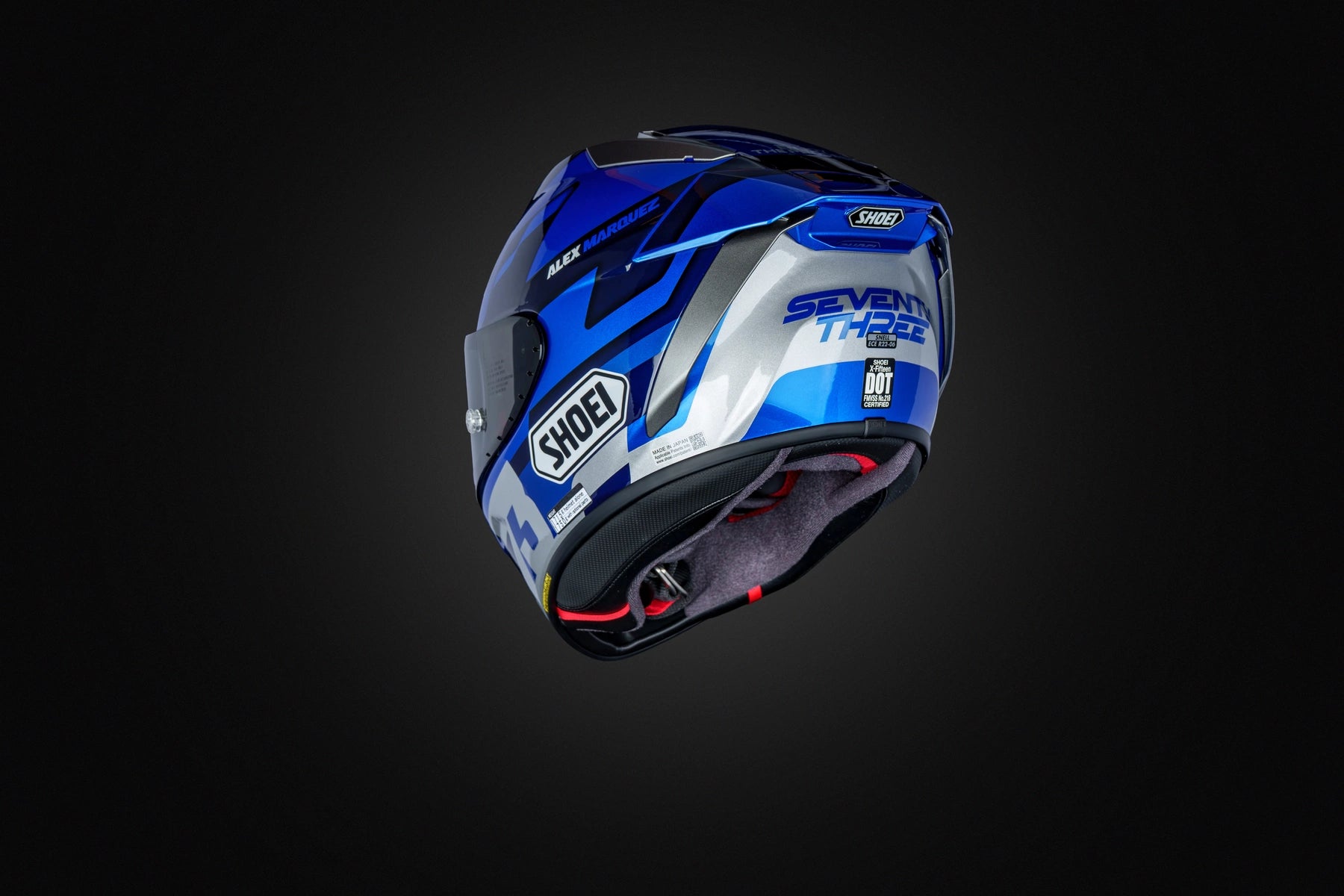 Shoei X-15 Alex Marquez 73 V3 Helmet