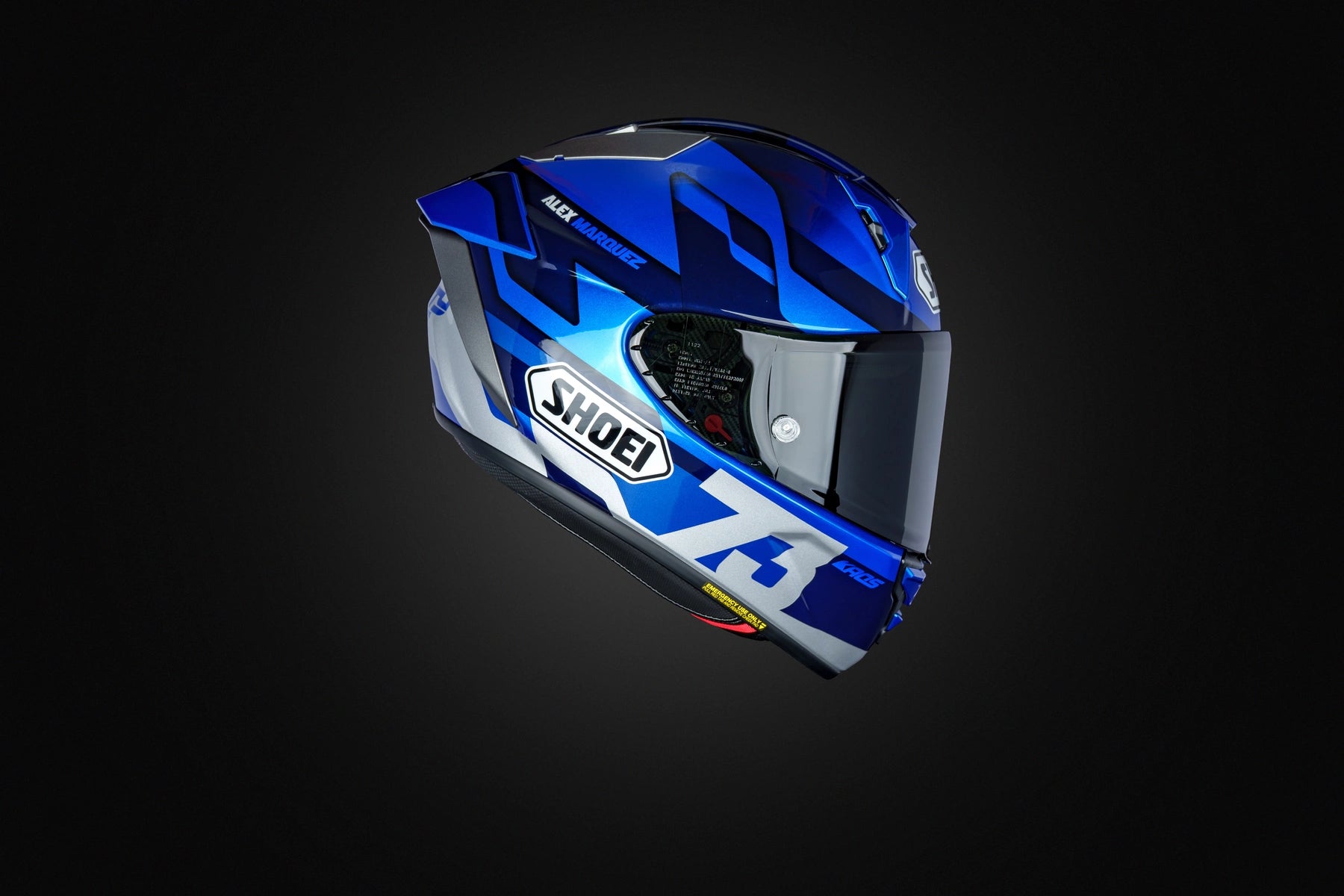 Shoei X-15 Alex Marquez 73 V3 Helmet