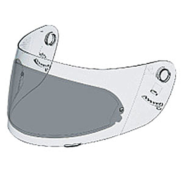 Pinlock Anti-Fog Insert (555-202) ~ 19-110; Clear, Fits HJC HJ-05, HJ-07, HJ-09, HJ-17 Shields (HJCCL)