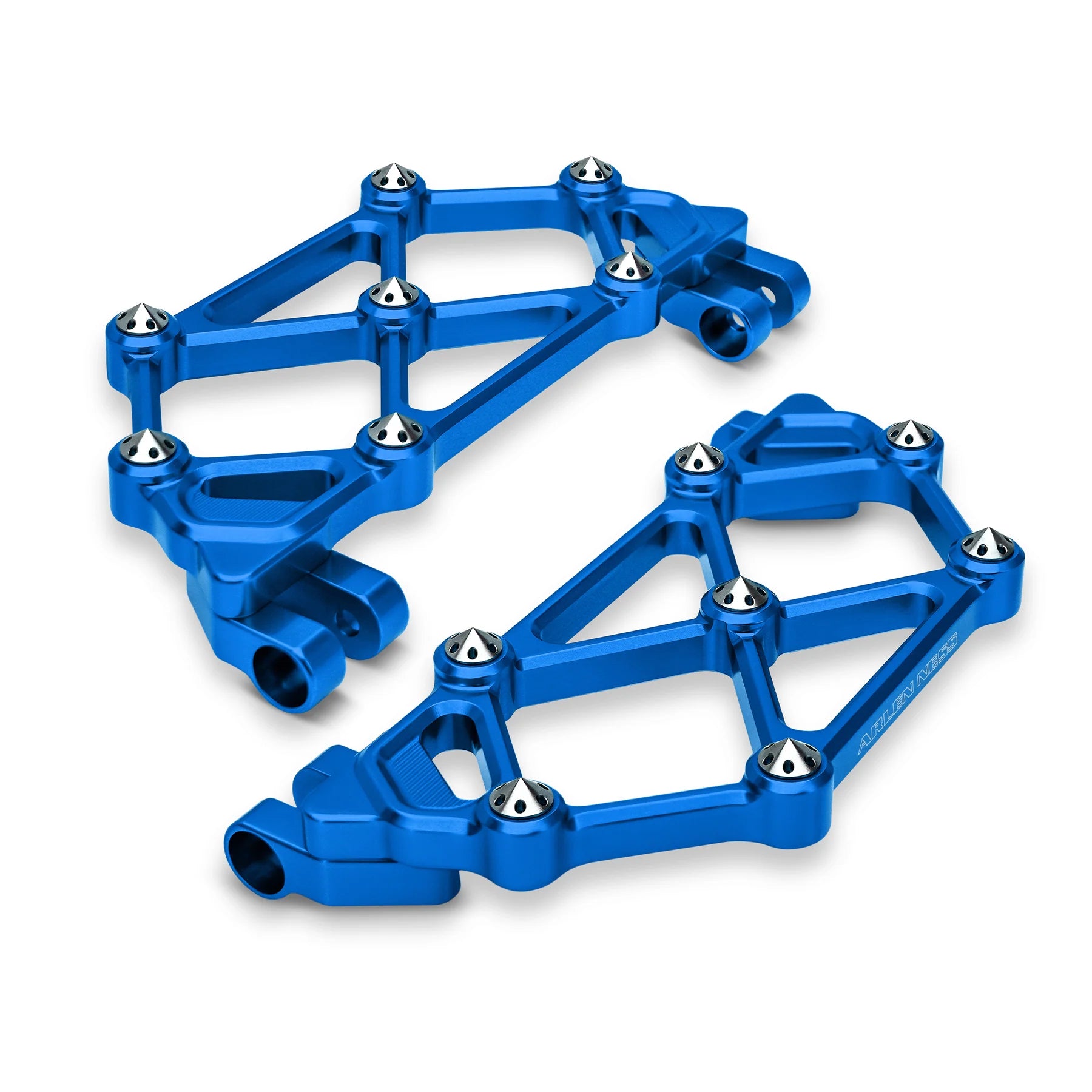 Arlen Ness Mini Diamond Floorboards - Driver - FLT