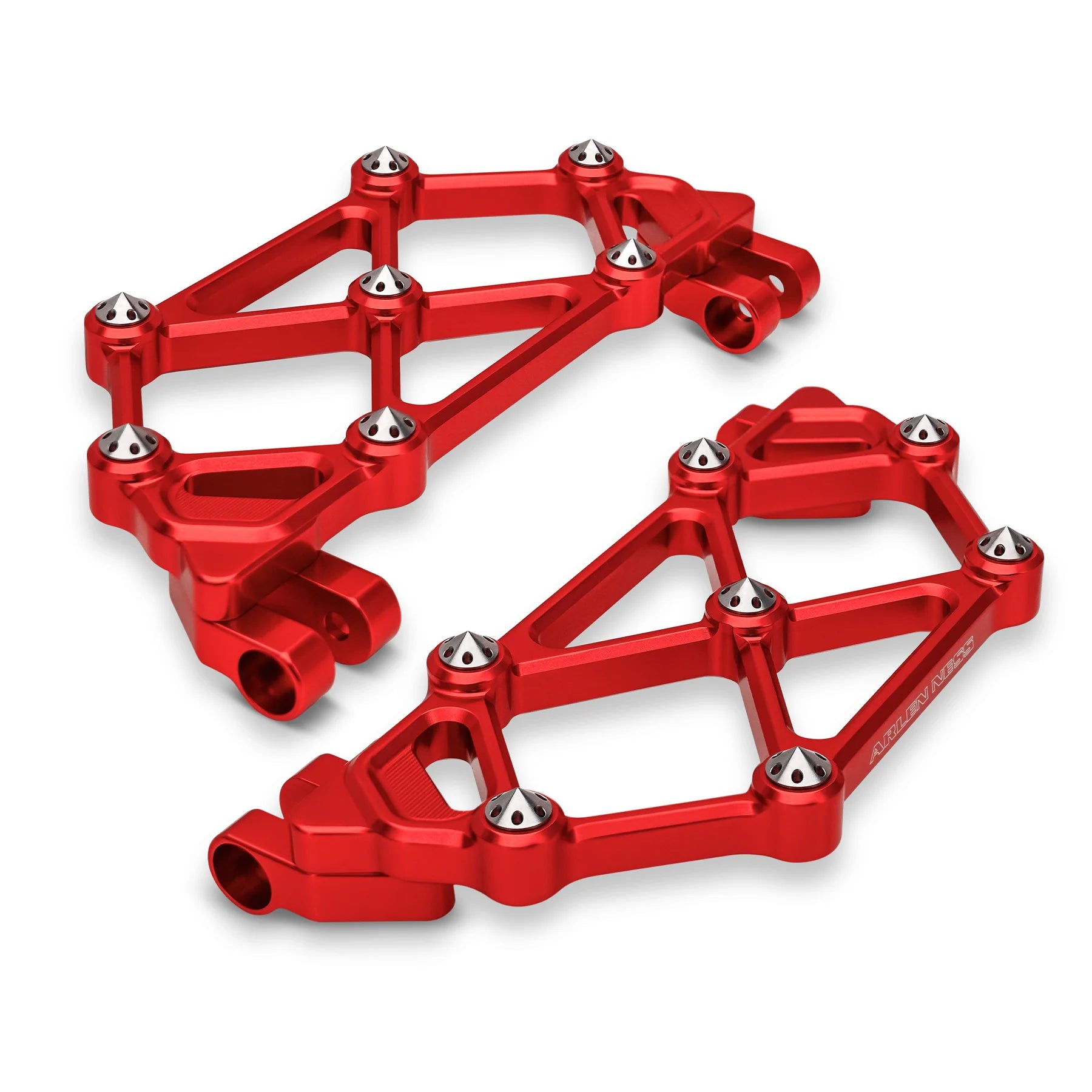 Arlen Ness Mini Diamond Floorboards - Driver - FLT