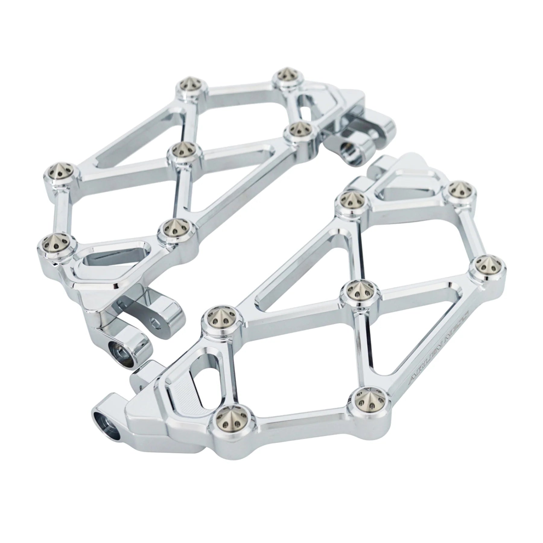 Arlen Ness Mini Diamond Floorboards - Driver - FLT