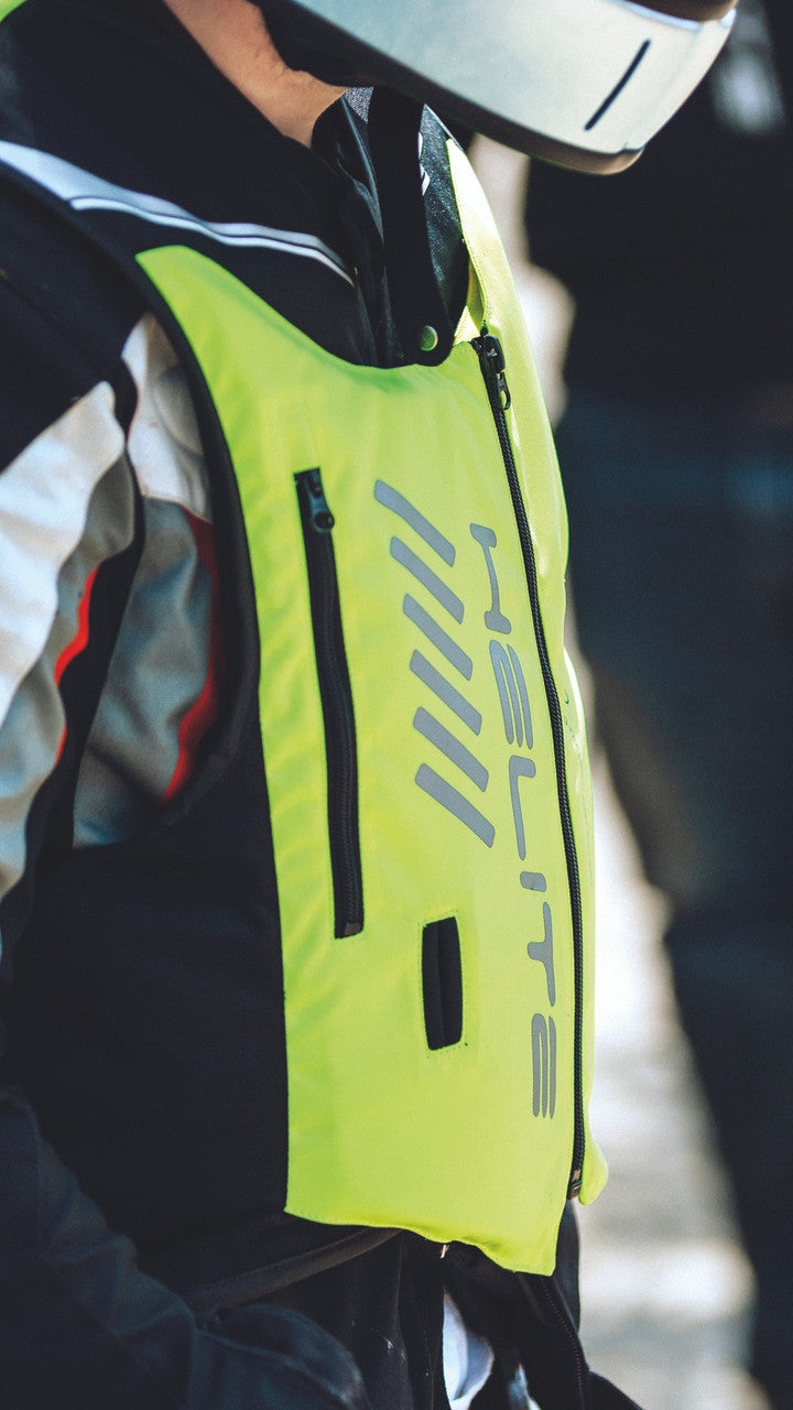 Helite E-Double Turtle Airbag Vest (Electronic Trigger)