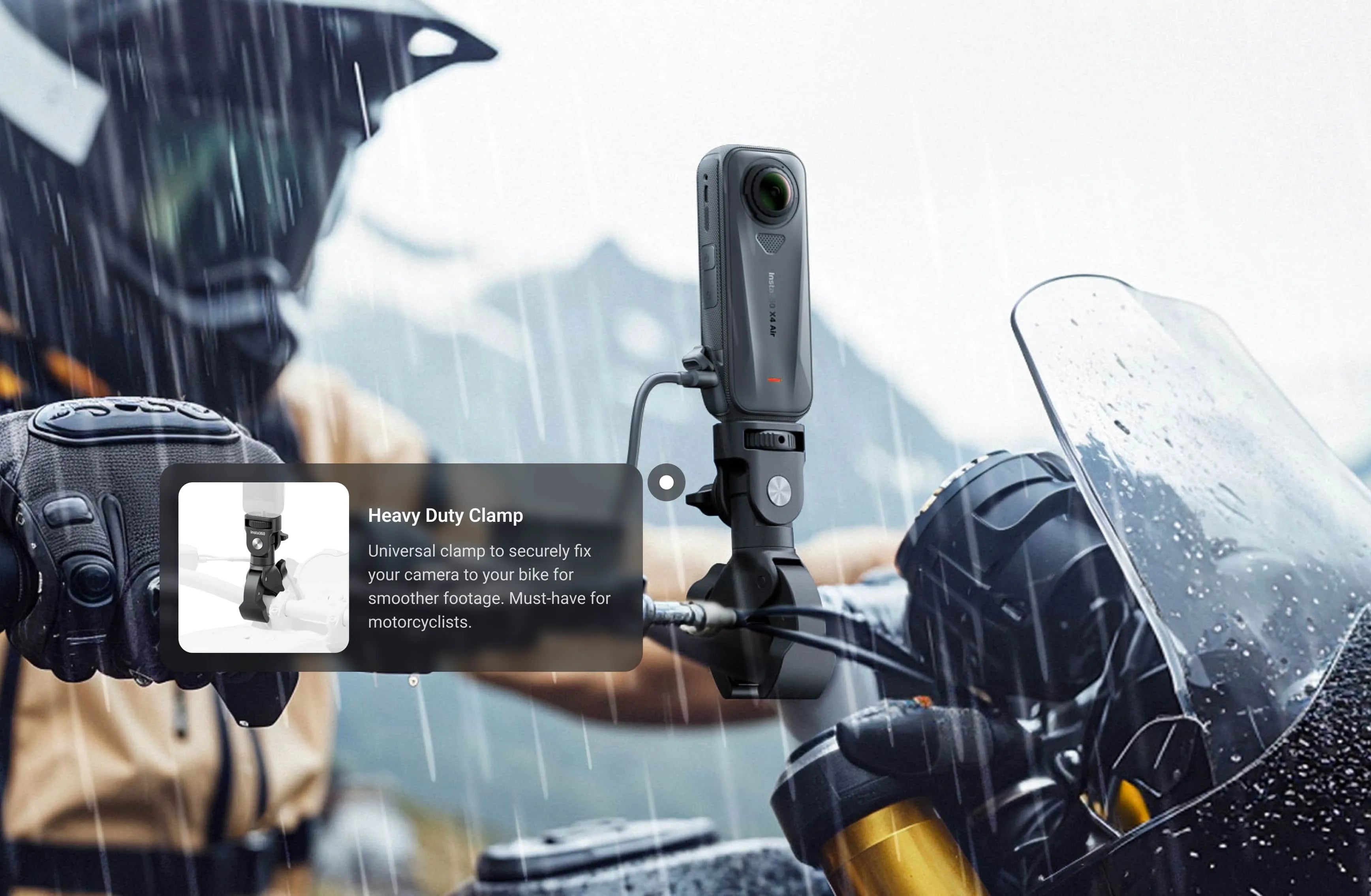 Insta360 X4 Air Motorcycle Bundle