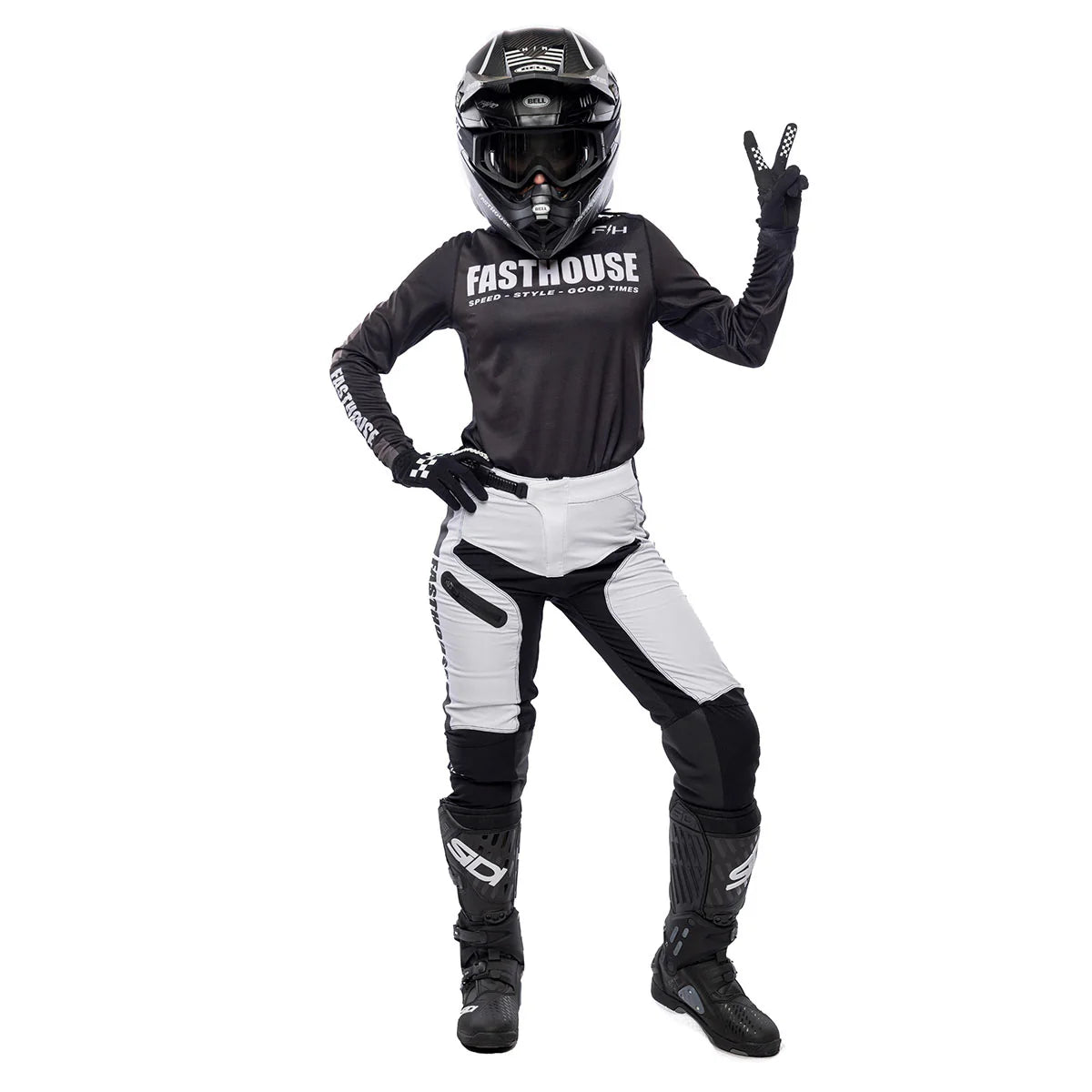 Fasthouse Elrod Storm LS Jersey for Women