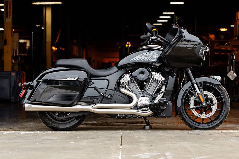 S&S Cycle 2-into-1 Qualifier Exhaust System - Race Only - Indian with PowerPlus