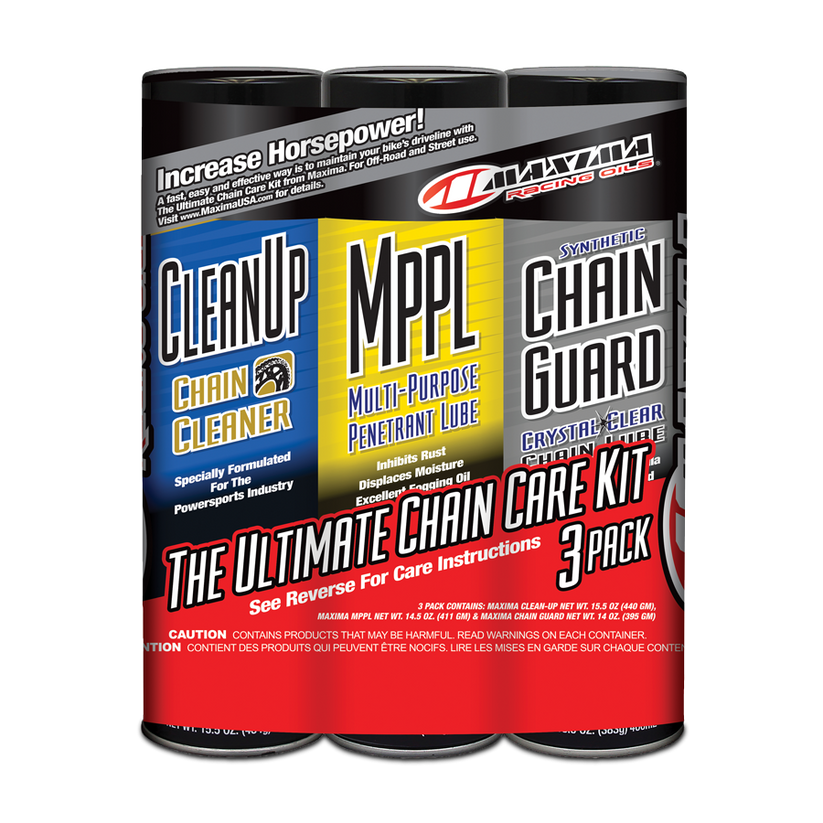 Maxima Synthetic Chain Guard Chain Care Kit