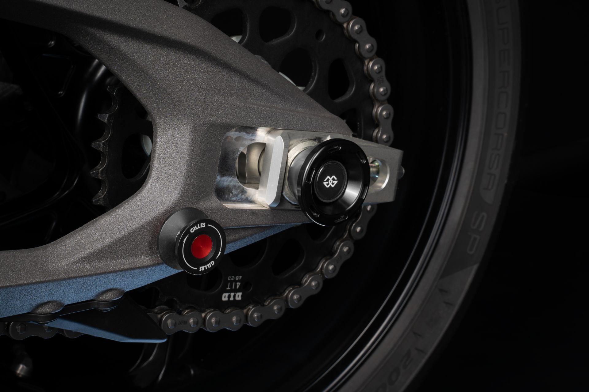 Gilles Tooling Quick Change Rear Axle Slider Yamaha R1 / R6 / MT-10 2015-2023